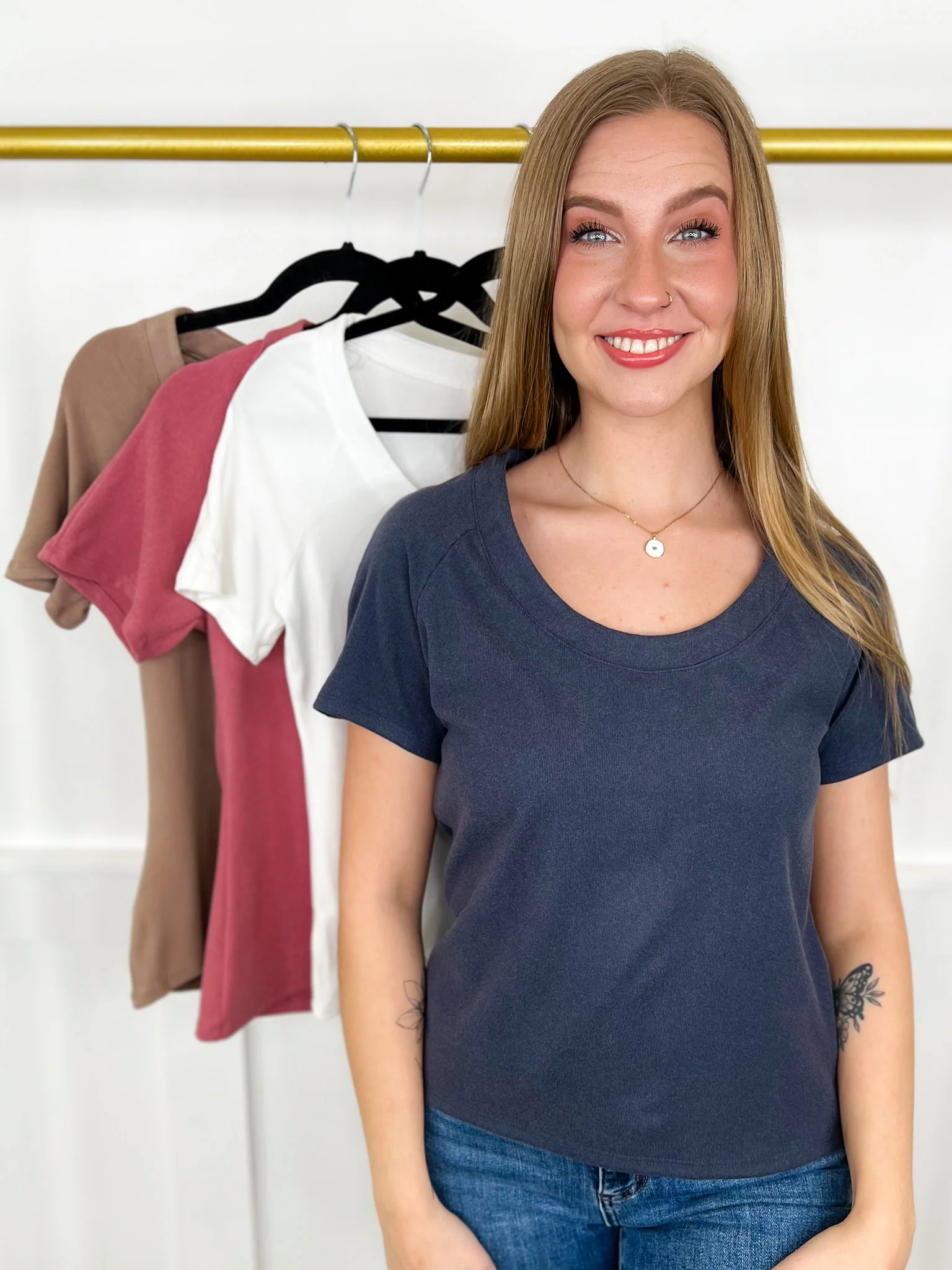 Sew In Love There it is Rayon Blend Short Sleeve Top - 4 colors!