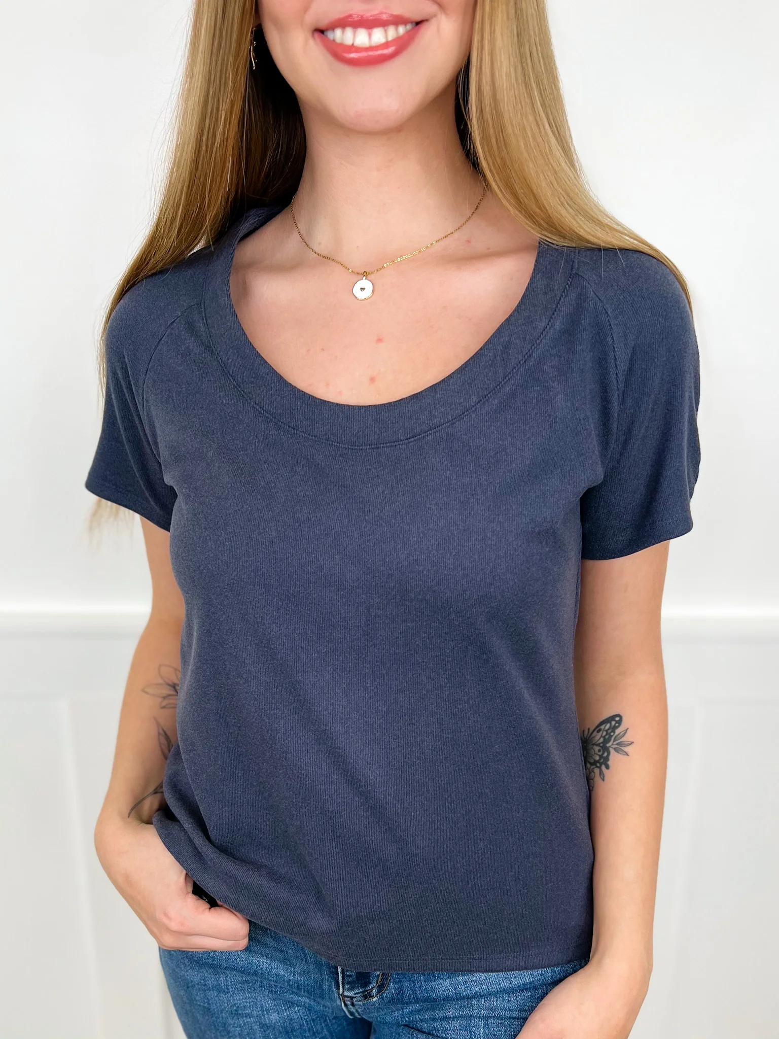 Sew In Love There it is Rayon Blend Short Sleeve Top - 4 colors! - Image 5