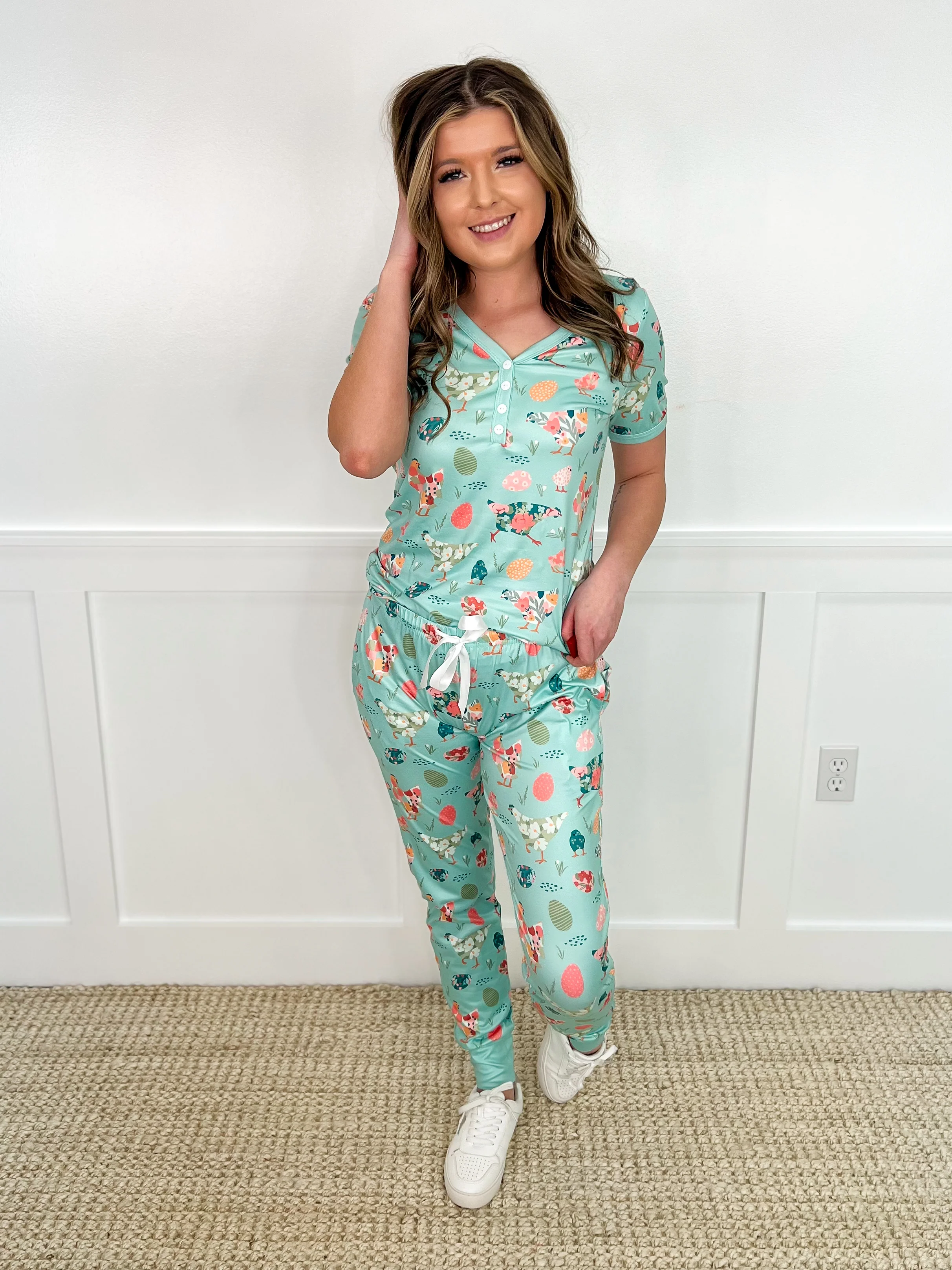 Shirley & Stone Cozy Up High-Rise PJ Set - 5 options! - Image 5