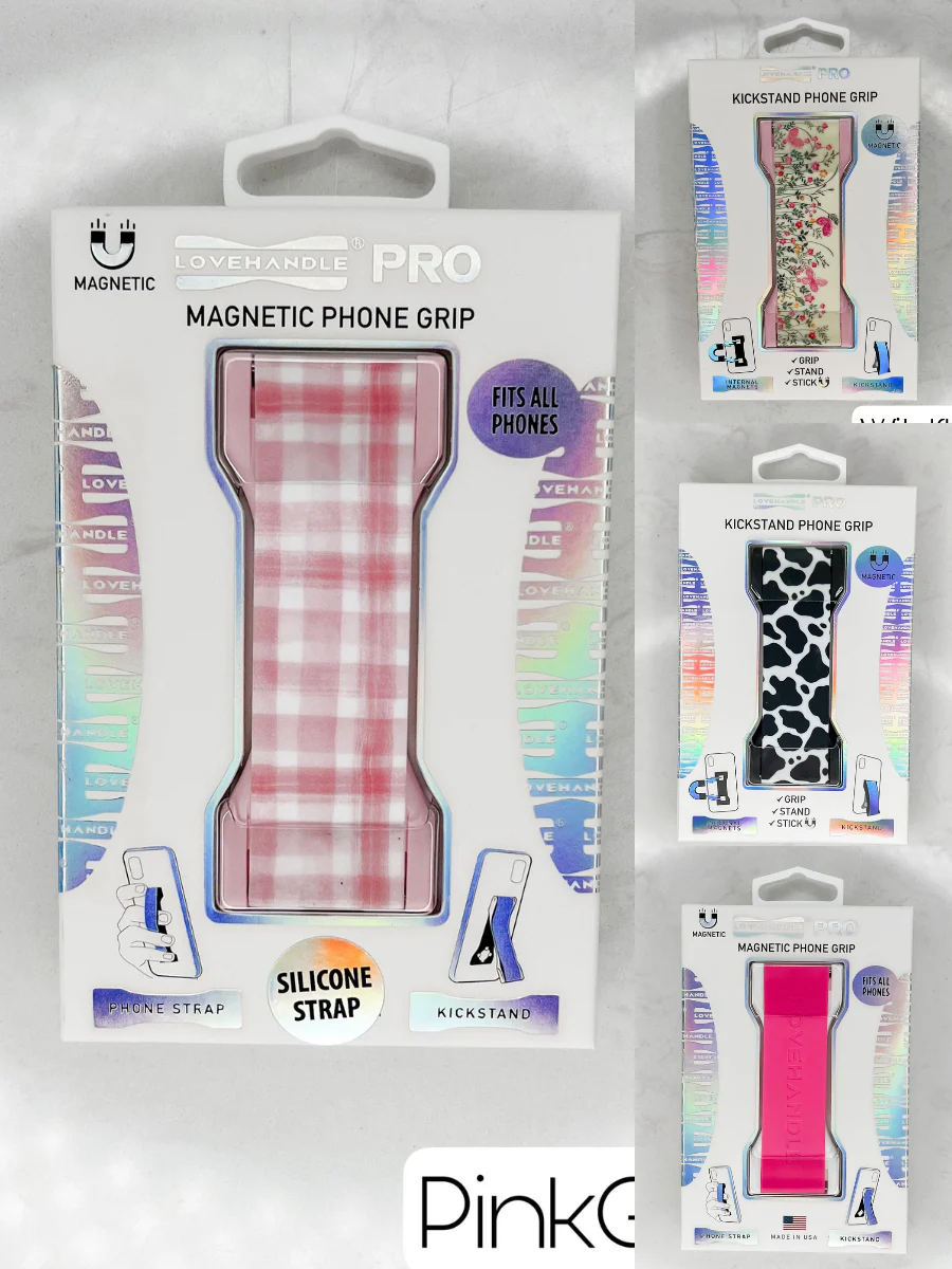 Silicone Magnetic Phone Grip - 54 options!