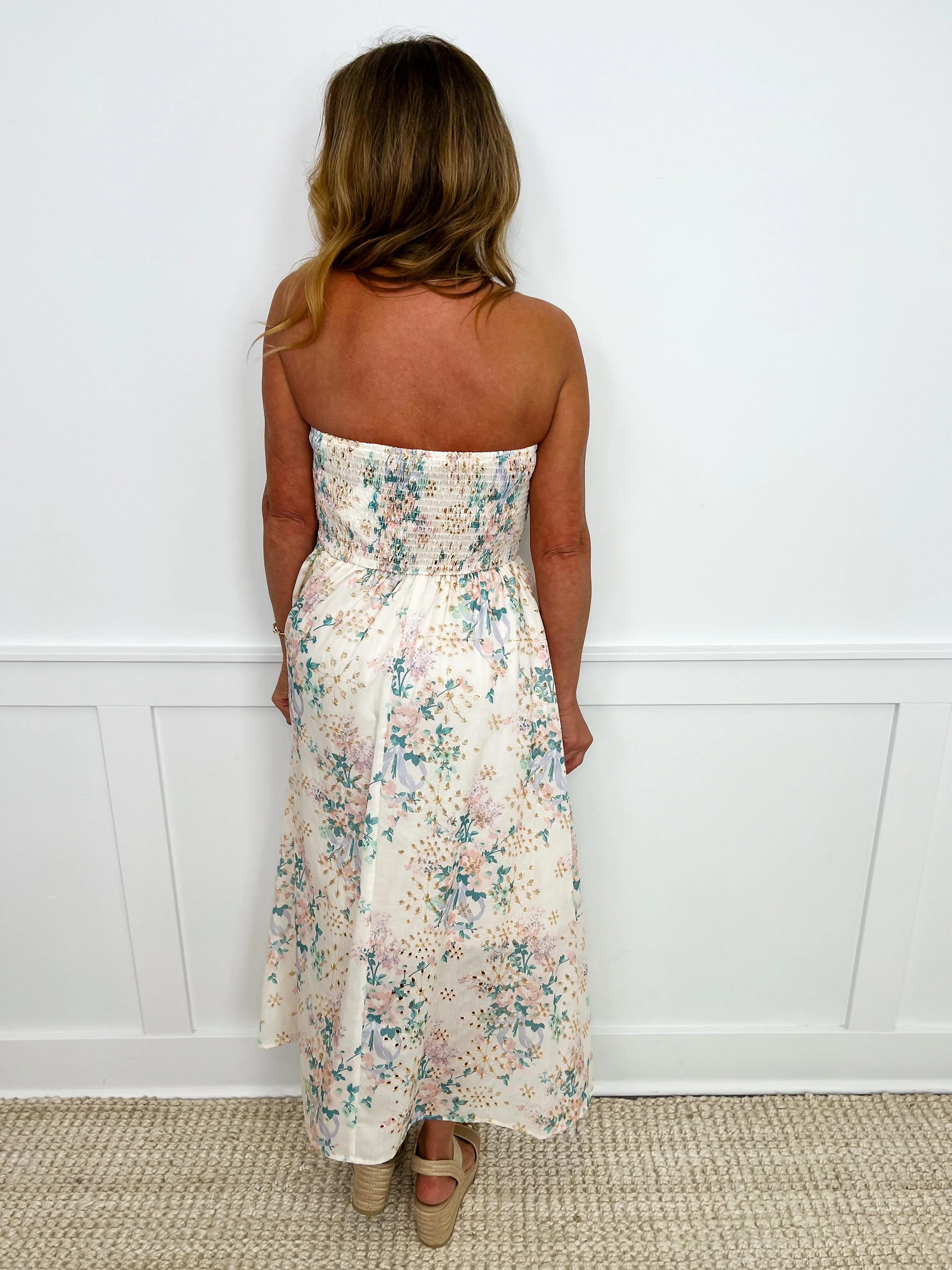 Simply Me Lightweight Strapless Ivory Avery Mae Dress - Image 2