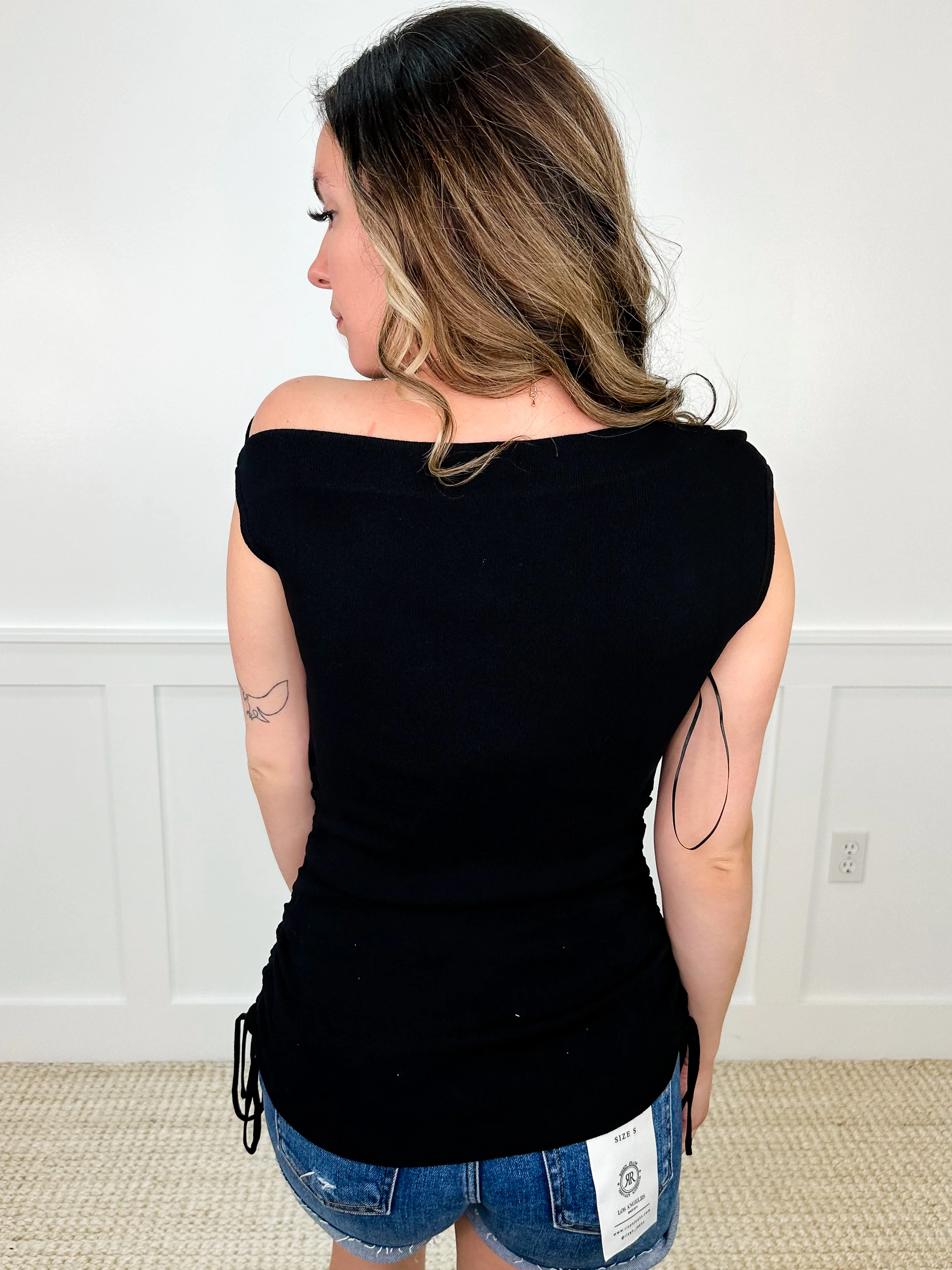 Sneaking Out Ribbed Avery Mae Top - 2 colors! - Image 3