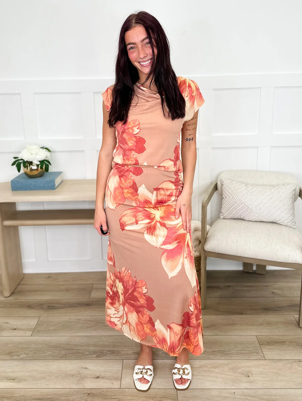 So Many Ways Tan Avery Mae Skirt - Image 3