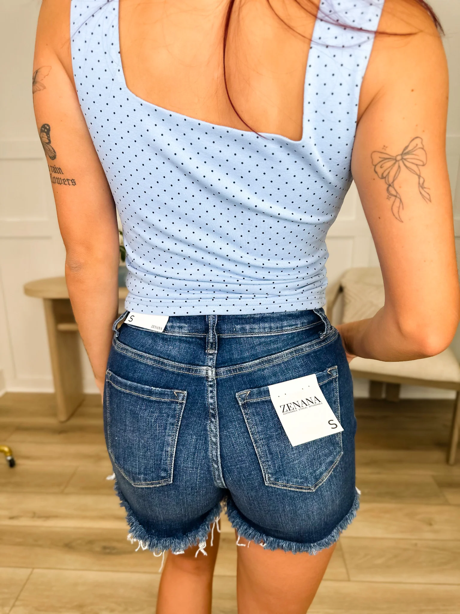 Some of That Cotton Blend Avery Mae Mom Cropped Tank Top - 2 colors! - Image 4