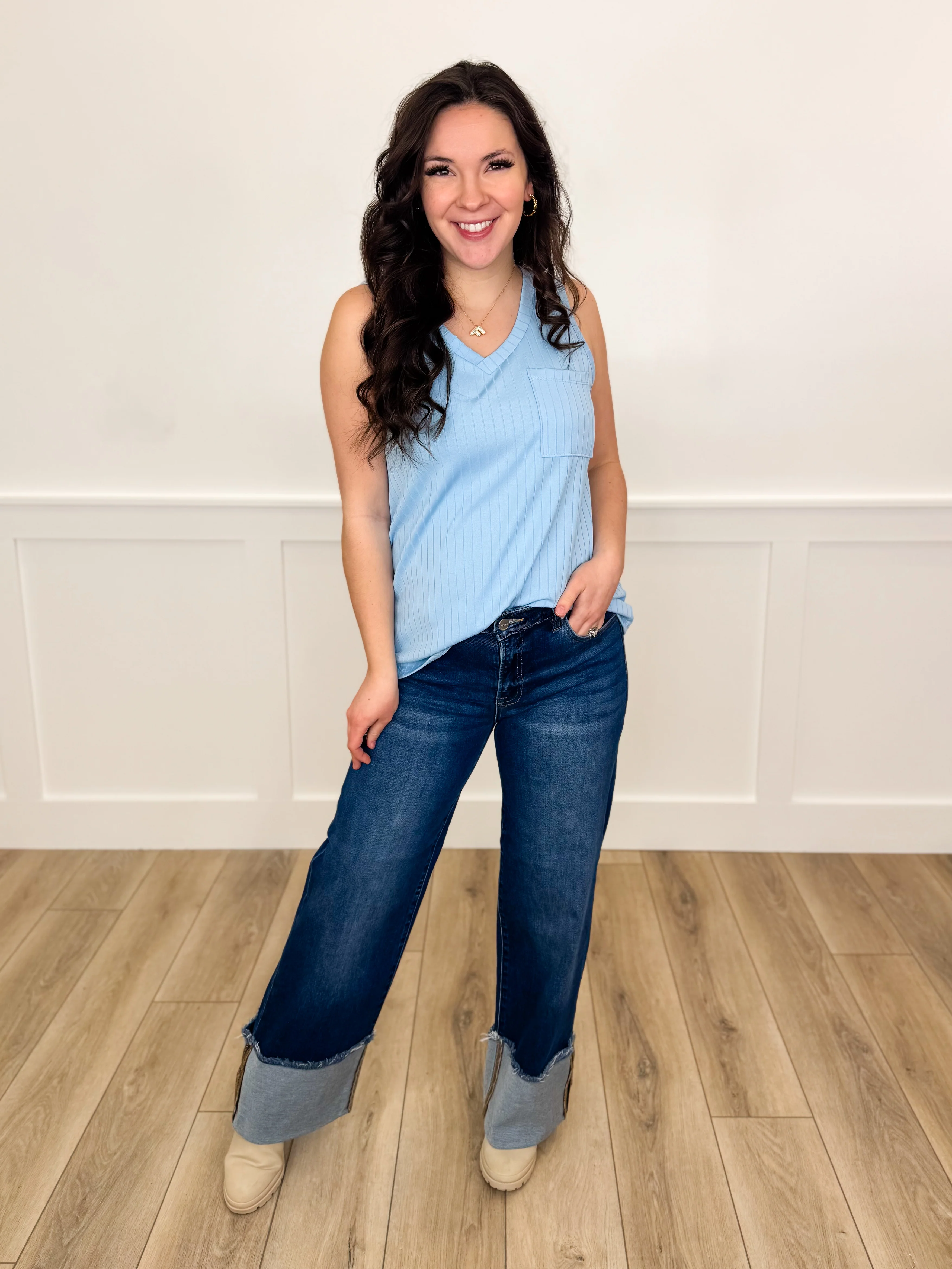 Someone to You Ribbed Avery Mae Tank Top - 8 colors! - Image 14