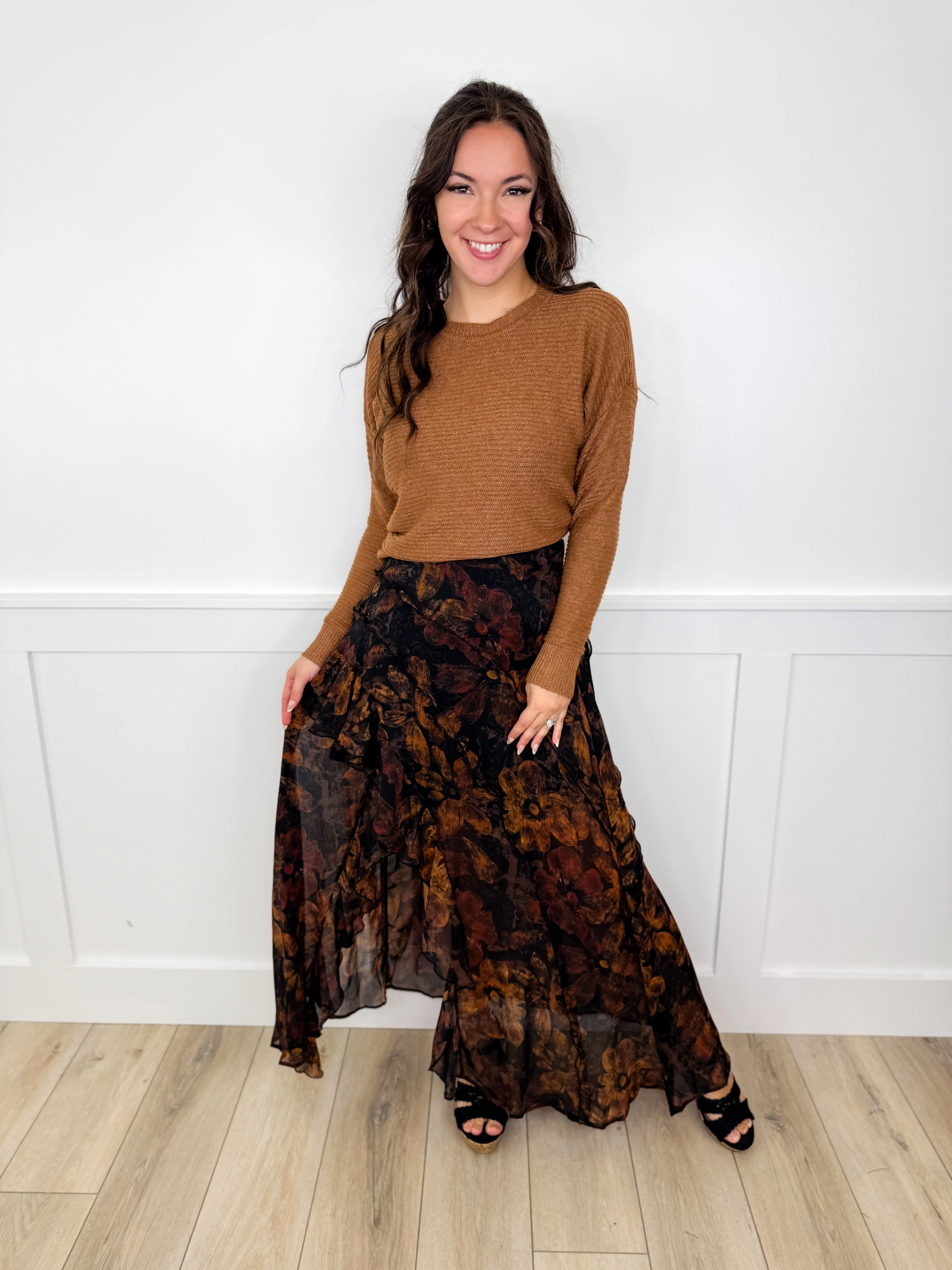 Something About it Knit Long Sleeve Avery Mae Sweater Top - 4 colors! - Image 6