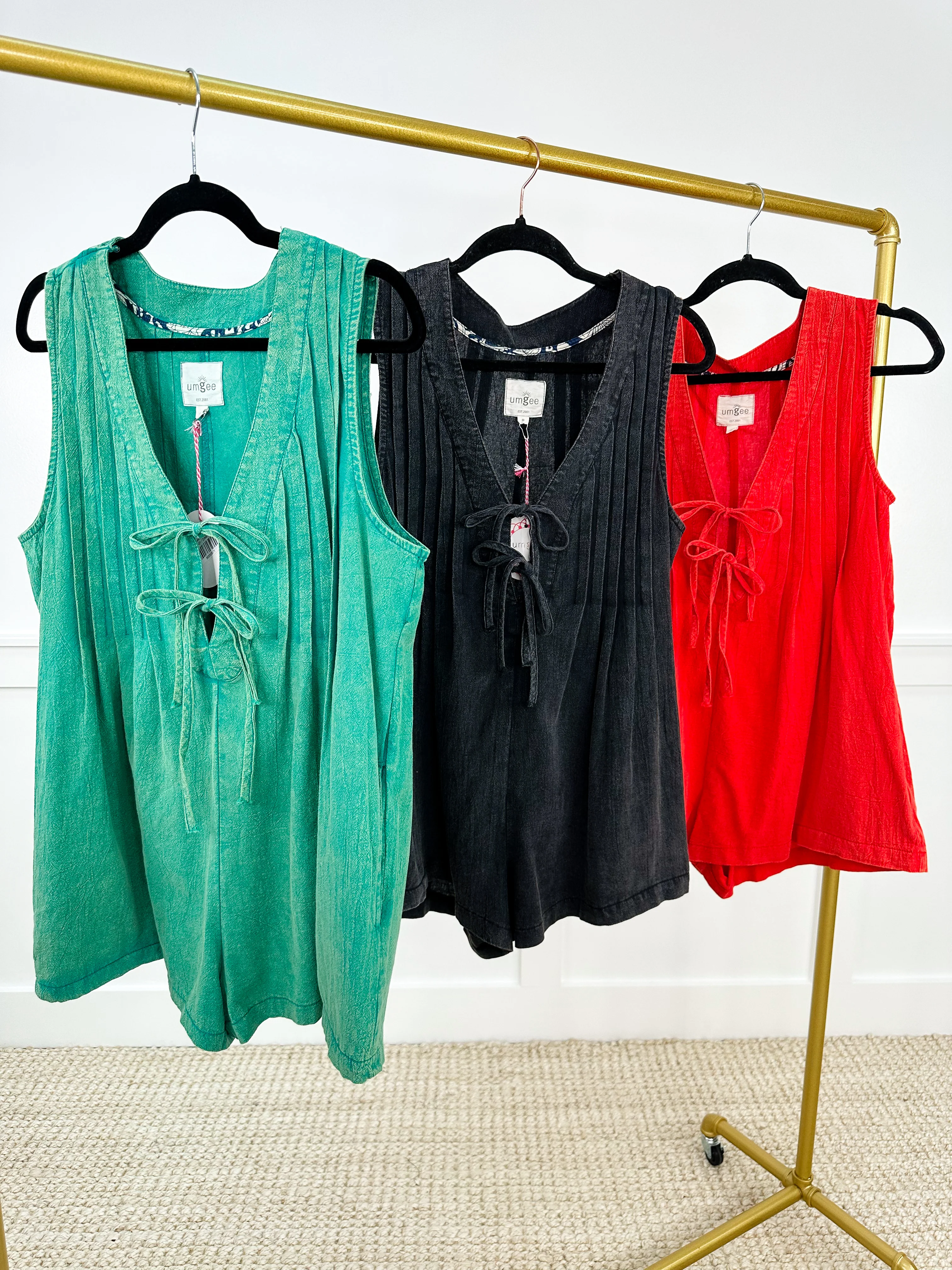 Something to Say Cotton Avery Mae Romper - 3 colors! - Image 2