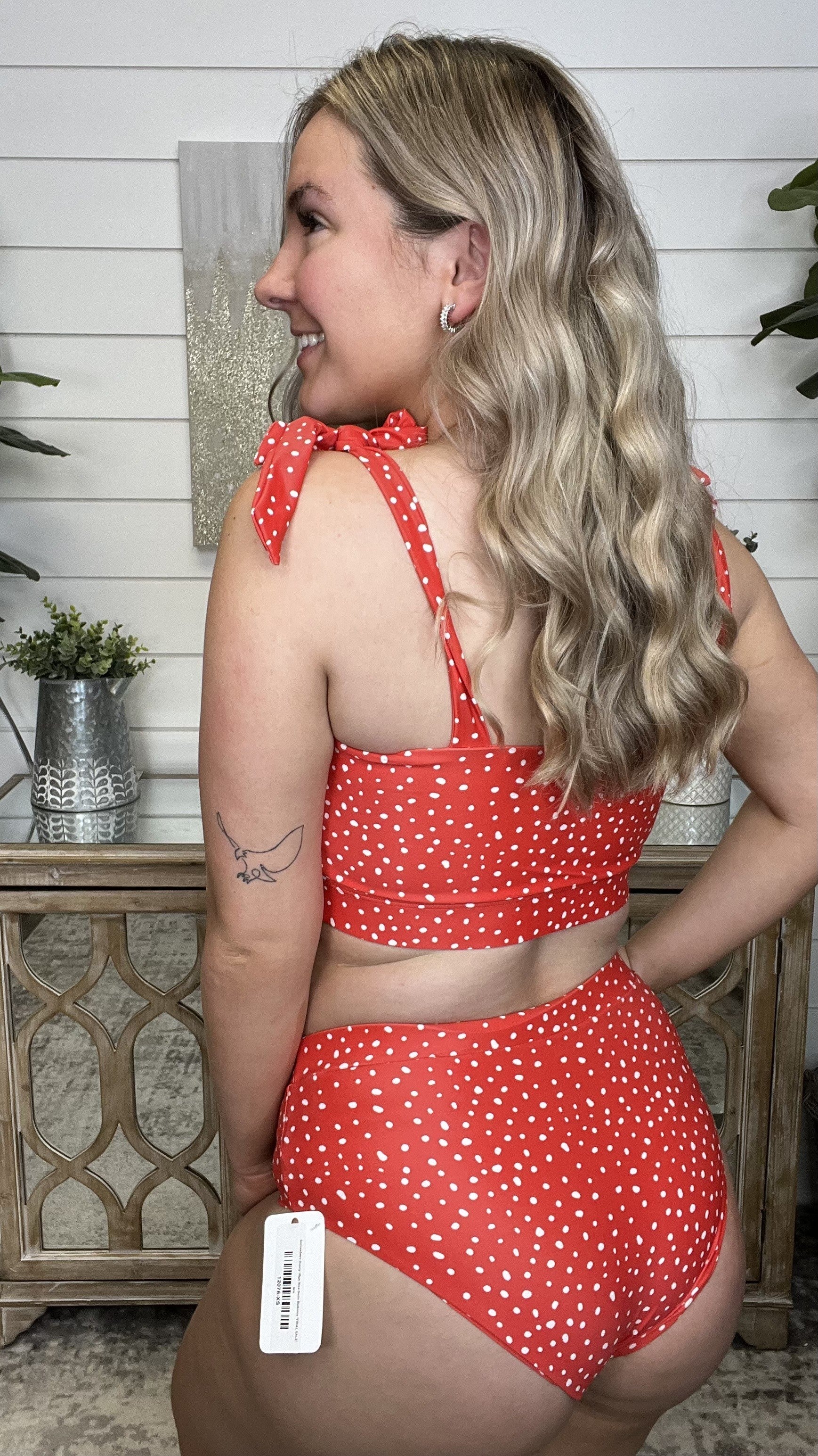 Somewhere Sunny Bandeau Swim Top - Image 2