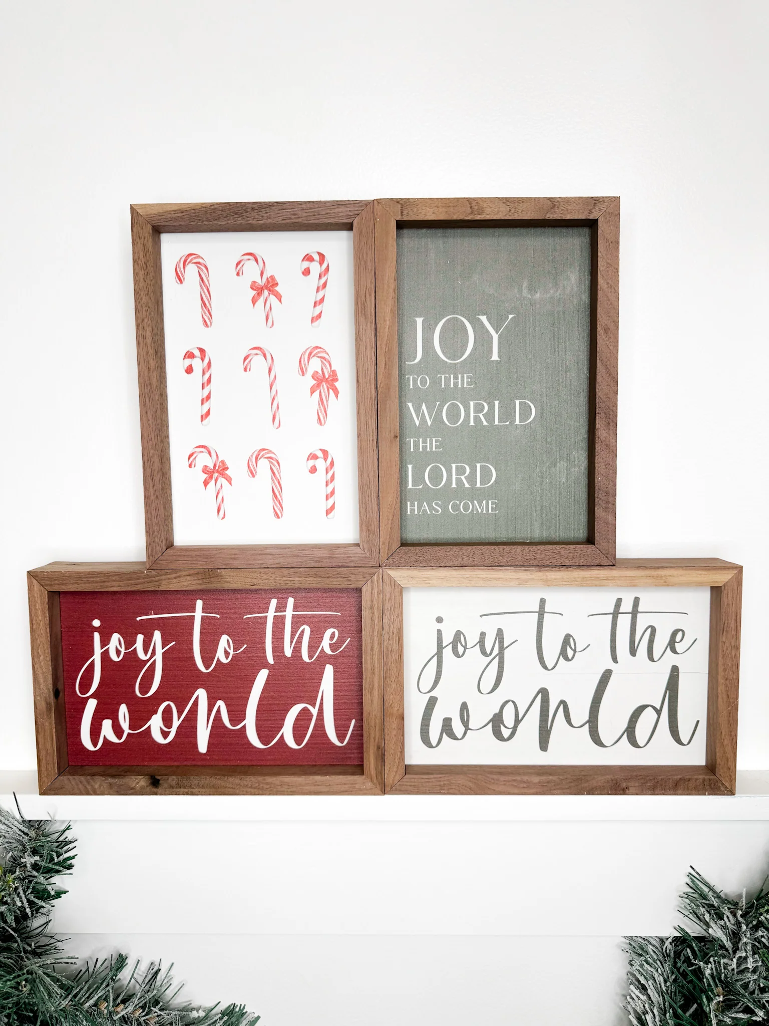 Spreading Holiday Joy Wood Sign - 4 options!