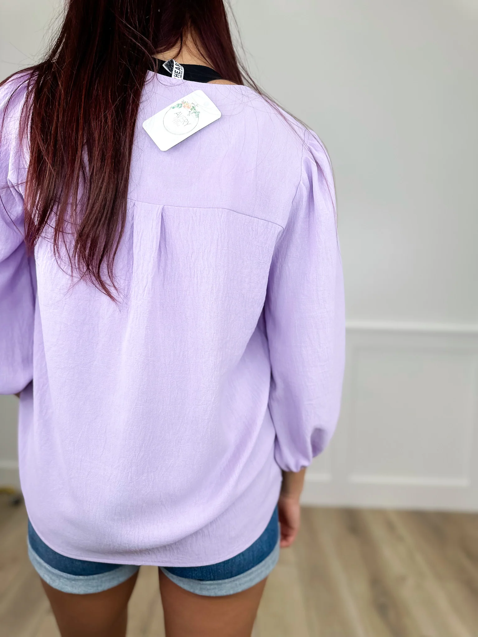 Staying Right Here Lightweight 3/4 Sleeve Avery Mae Top - 3 colors! - Image 3