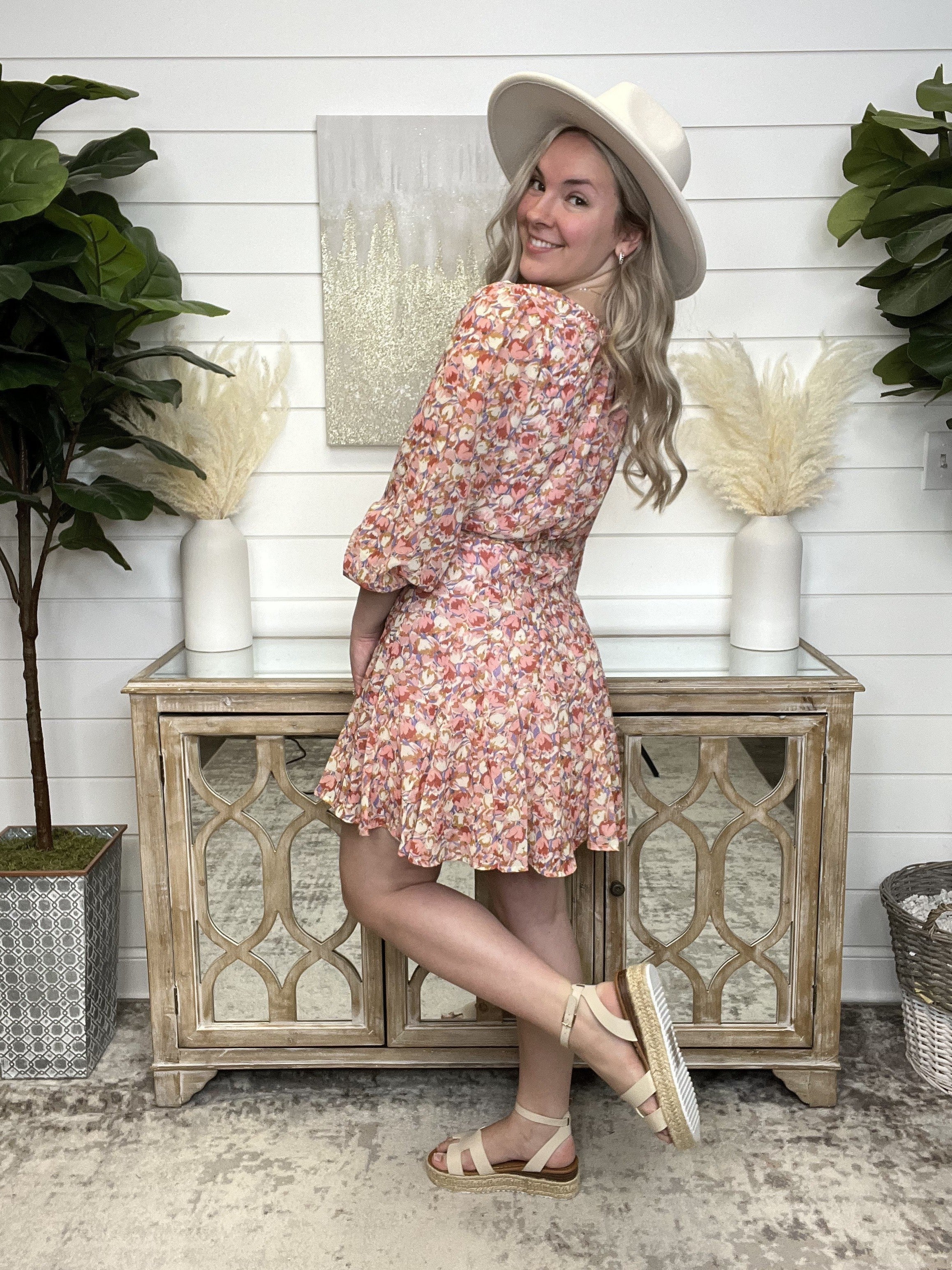 Steal Your Love Kori Floral Dress - 2 colors! - Image 3