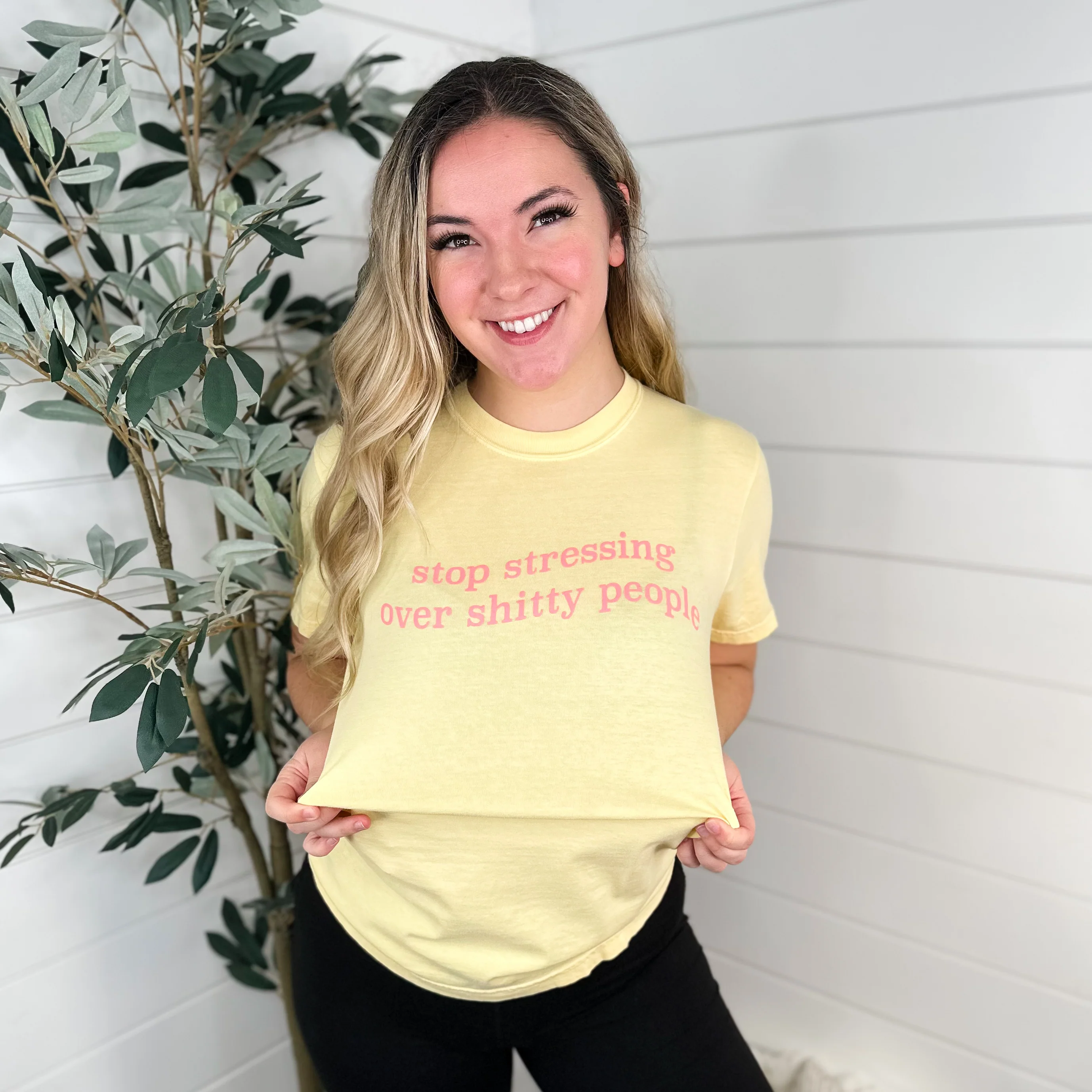 Stop Stressing Cotton Short Sleeve Avery Mae Graphic Tee Shirt - 4 colors! - Image 7