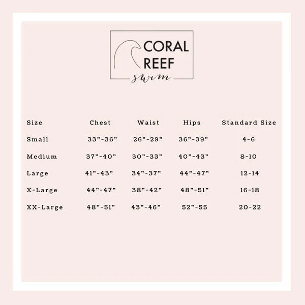 Coral Reef Striped High Waist Swim Bottoms - Image 2