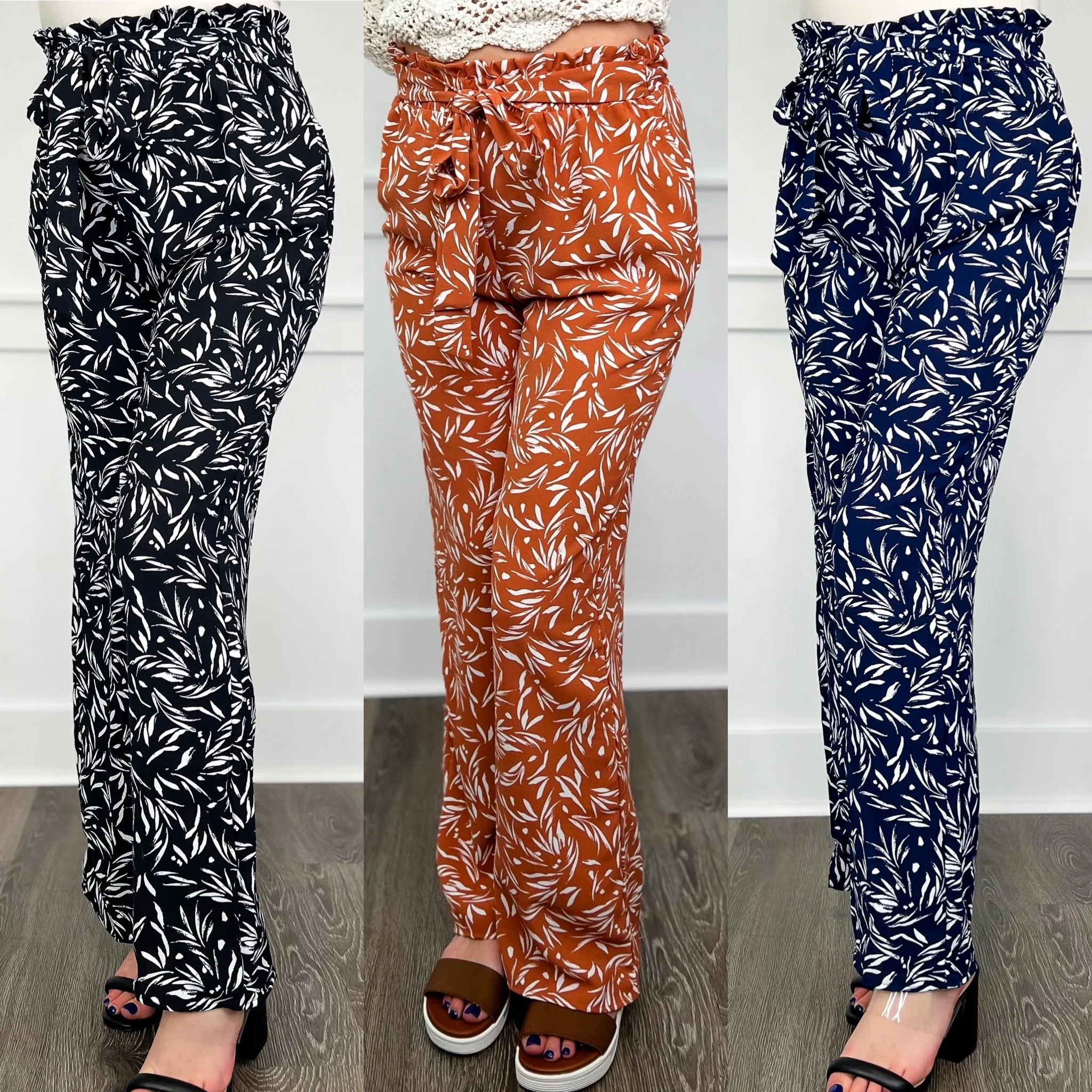 Summer Breeze High-Rise Avery Mae Bottoms - 3 colors!