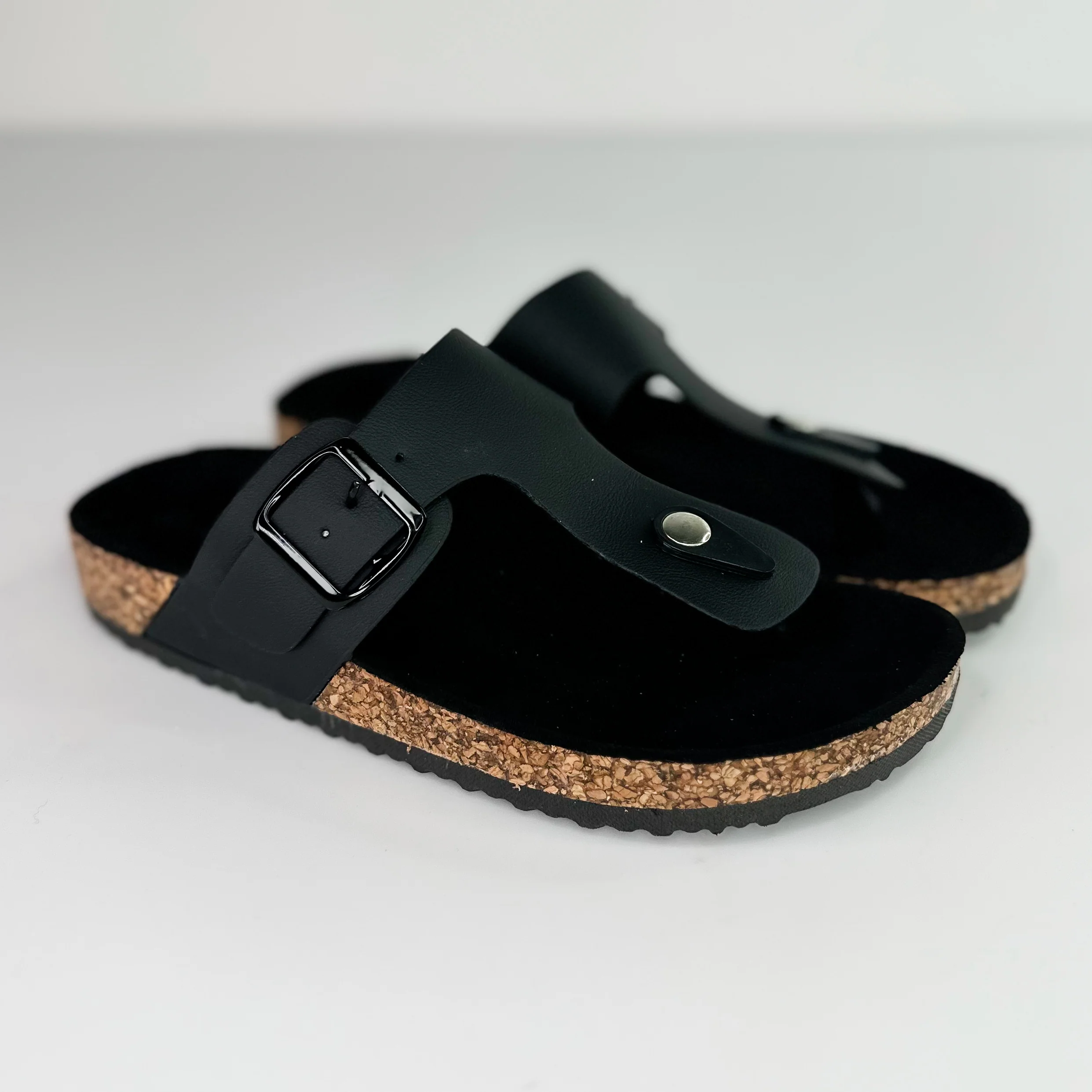 Summer Flings Faux Leather Sandals - 4 colors! - Image 5