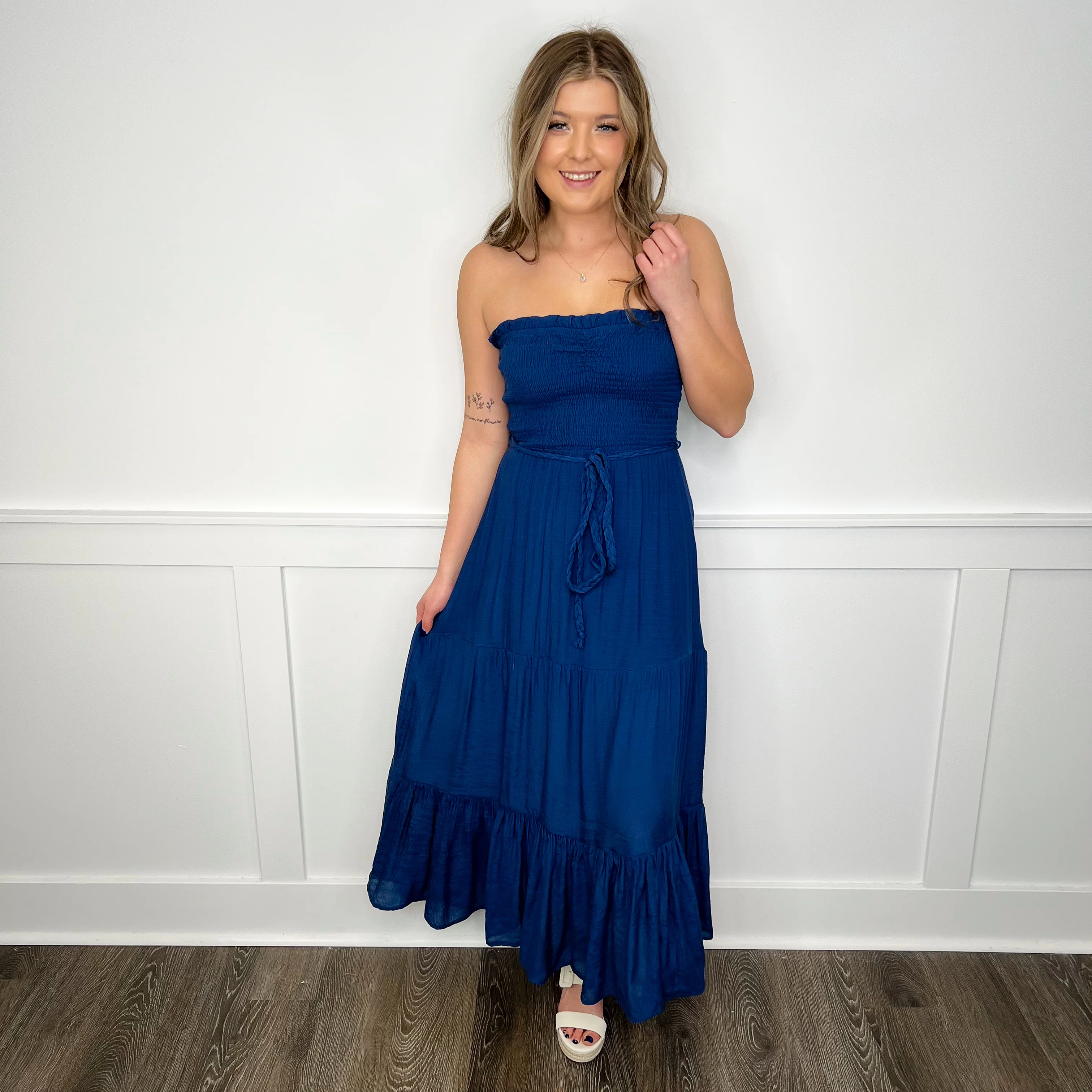 Summer Love Rayon Blend Strapless Avery Mae Dress - 5 colors! - Image 9