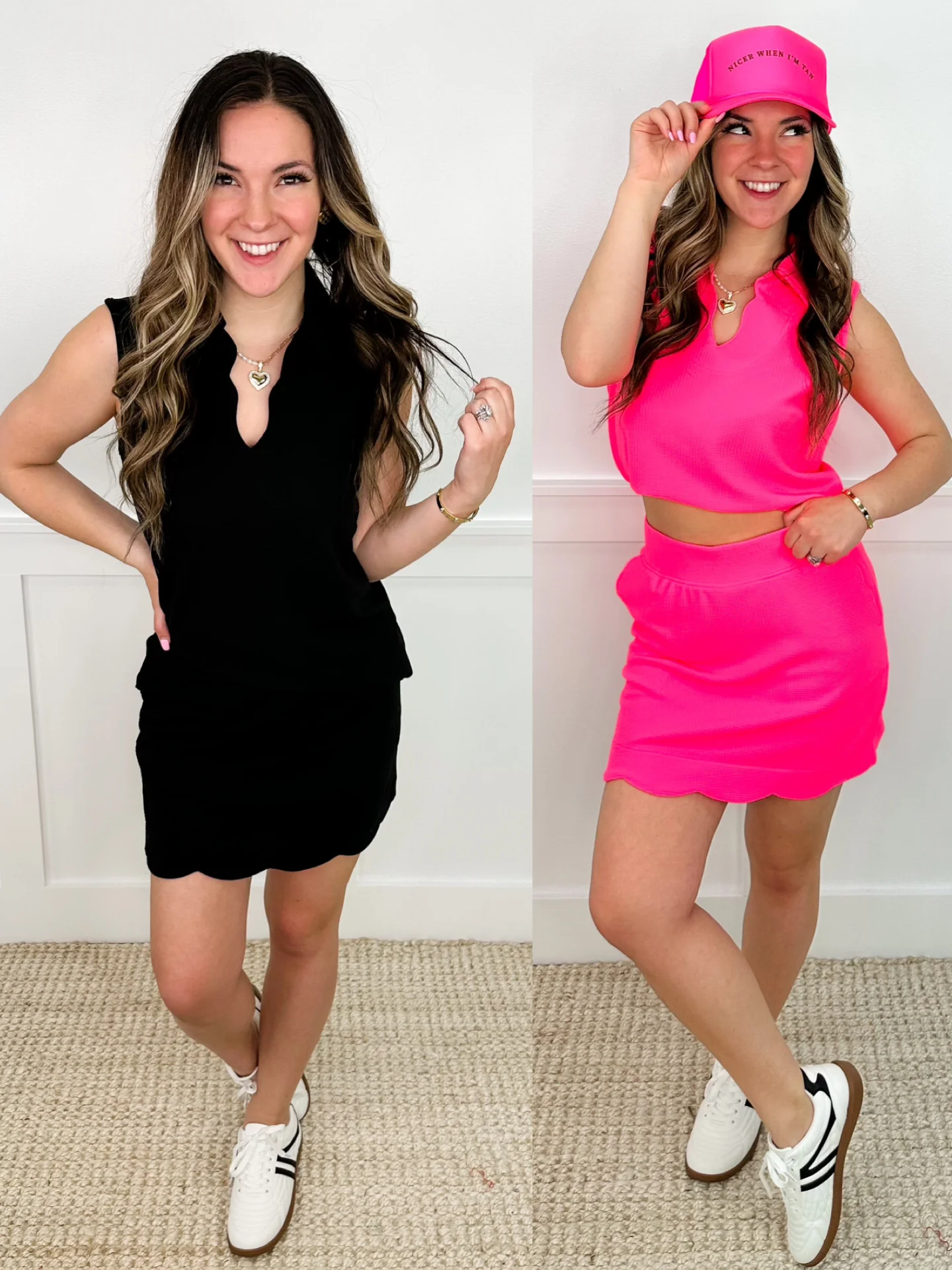 Sunshine Feels High-Rise Avery Mae Skort Set - 2 colors!