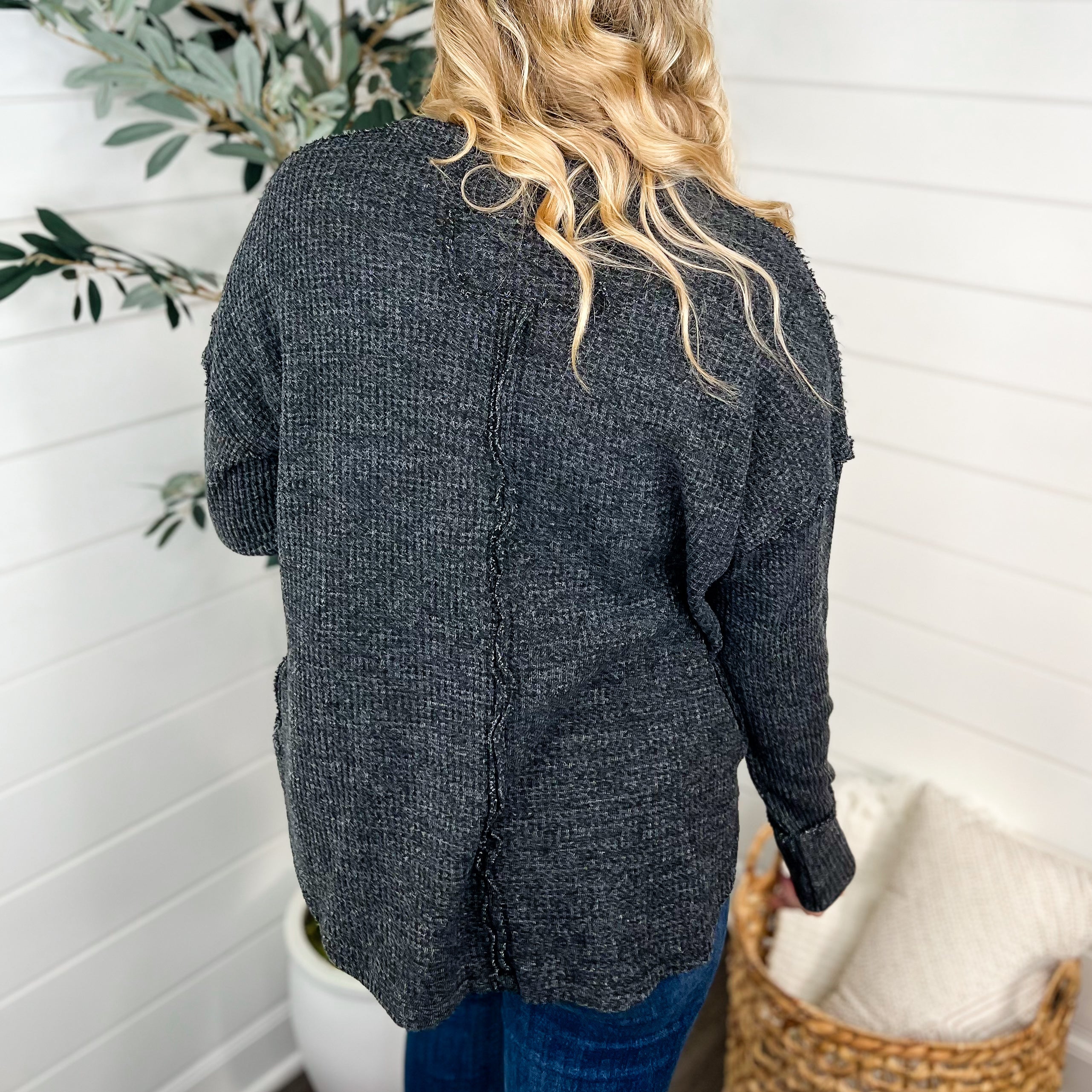 Sure as Ever Cotton Blend Long Sleeve Avery Mae Top - 2 colors! - Image 3