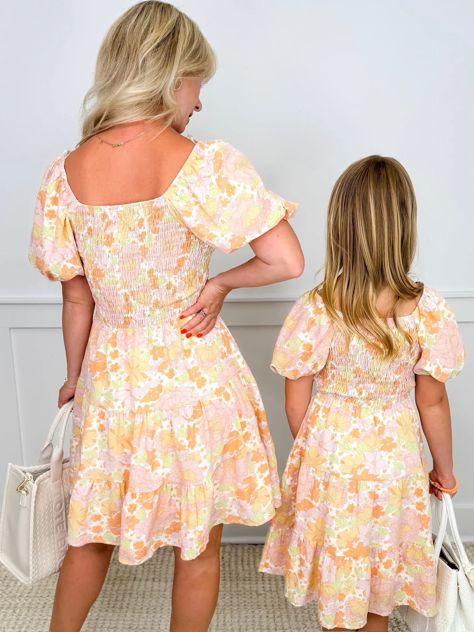 Sweet Floral Bloom Cream Avery Mae Dress - Image 2