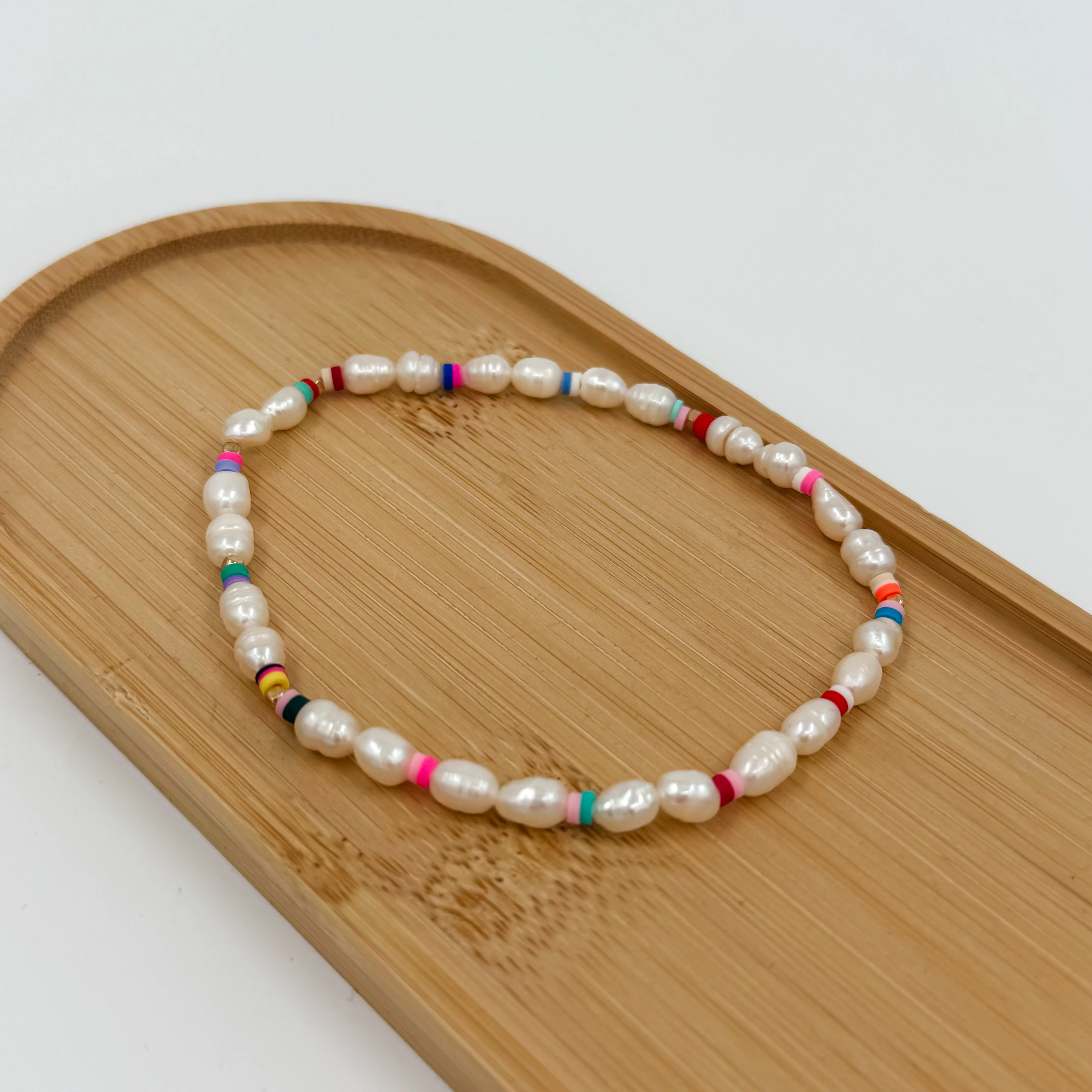 Sweet Summer Breeze Beaded Anklet