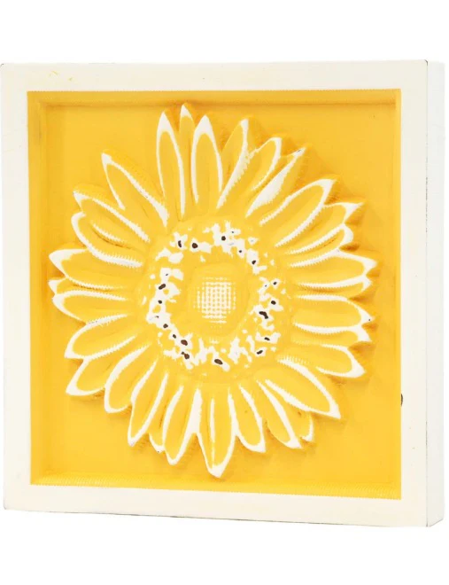Sweet Sunflower Wood Wall Decor