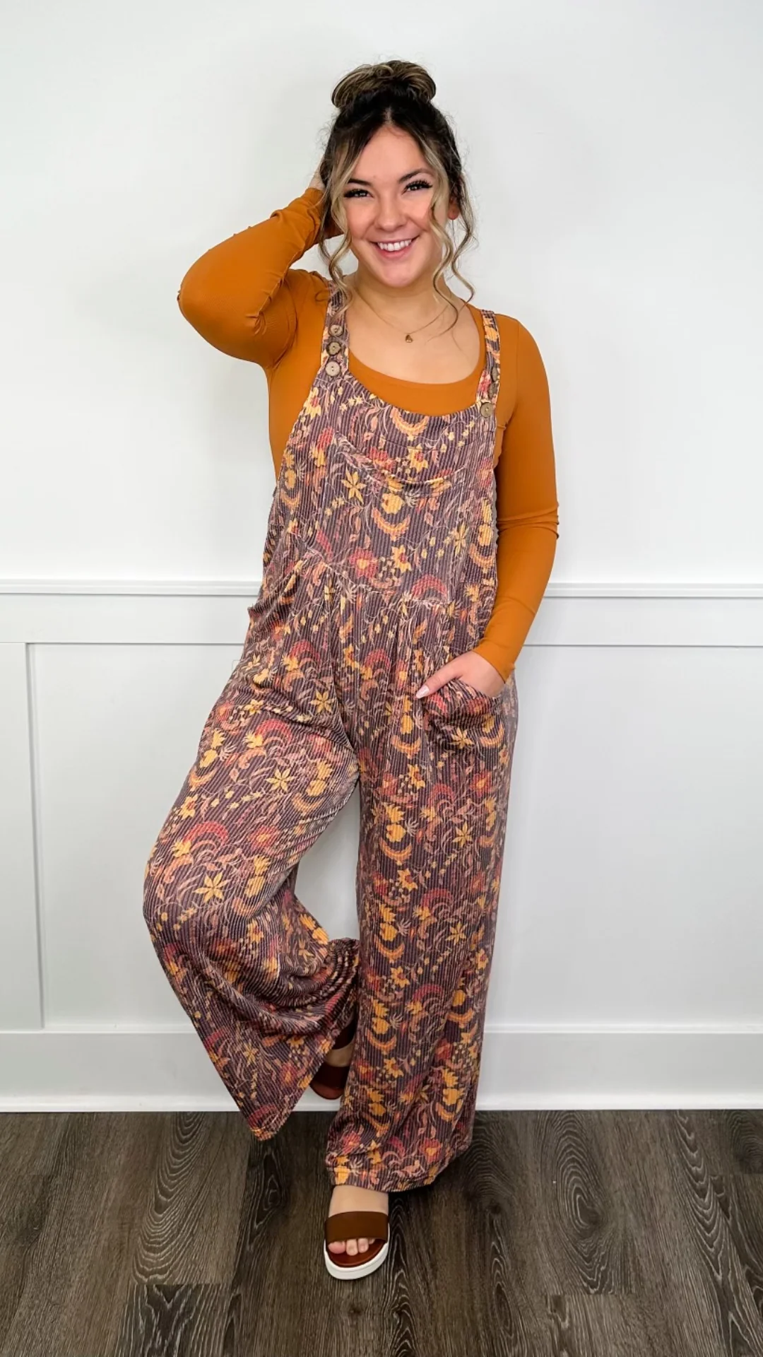 Sweeter Than Summer Ribbed Avery Mae Overalls - 2 colors! - Image 3