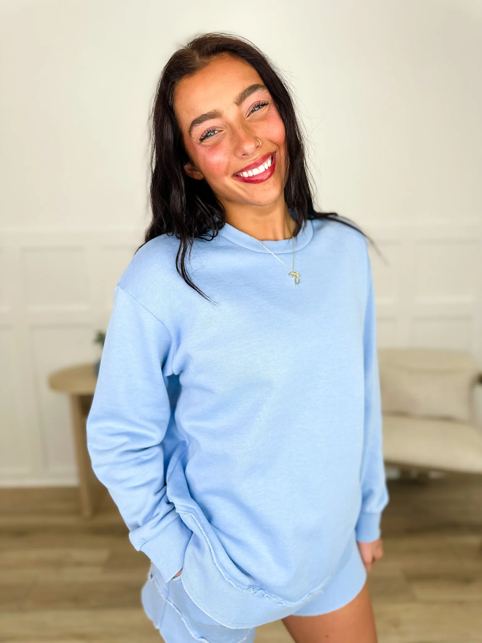 Take a Leap High-Rise Cotton Blend Avery Mae Set - Multiple Colors - Image 3