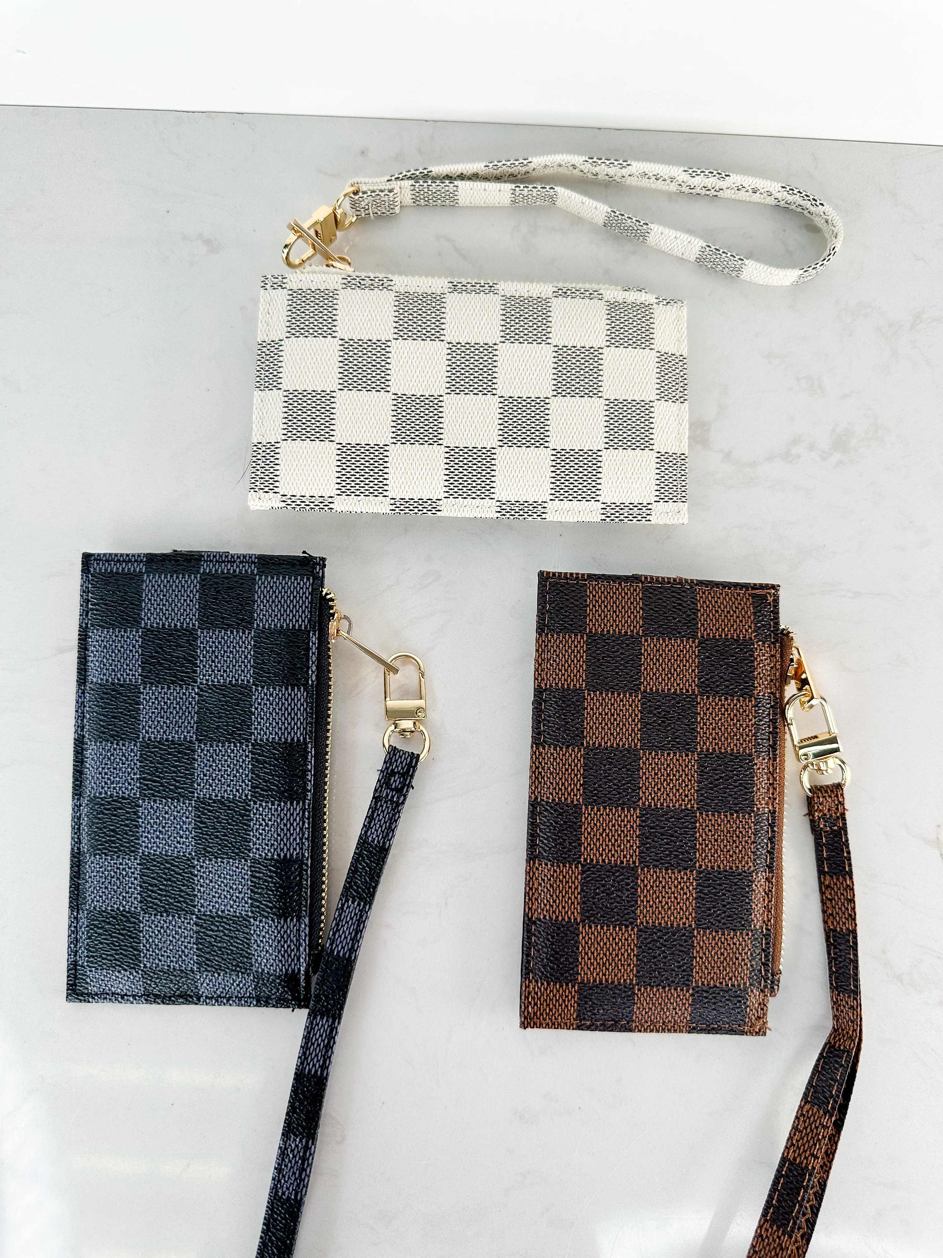Take Me Somewhere New Faux Leather Wristlet Wallet - 3 colors! - Image 2