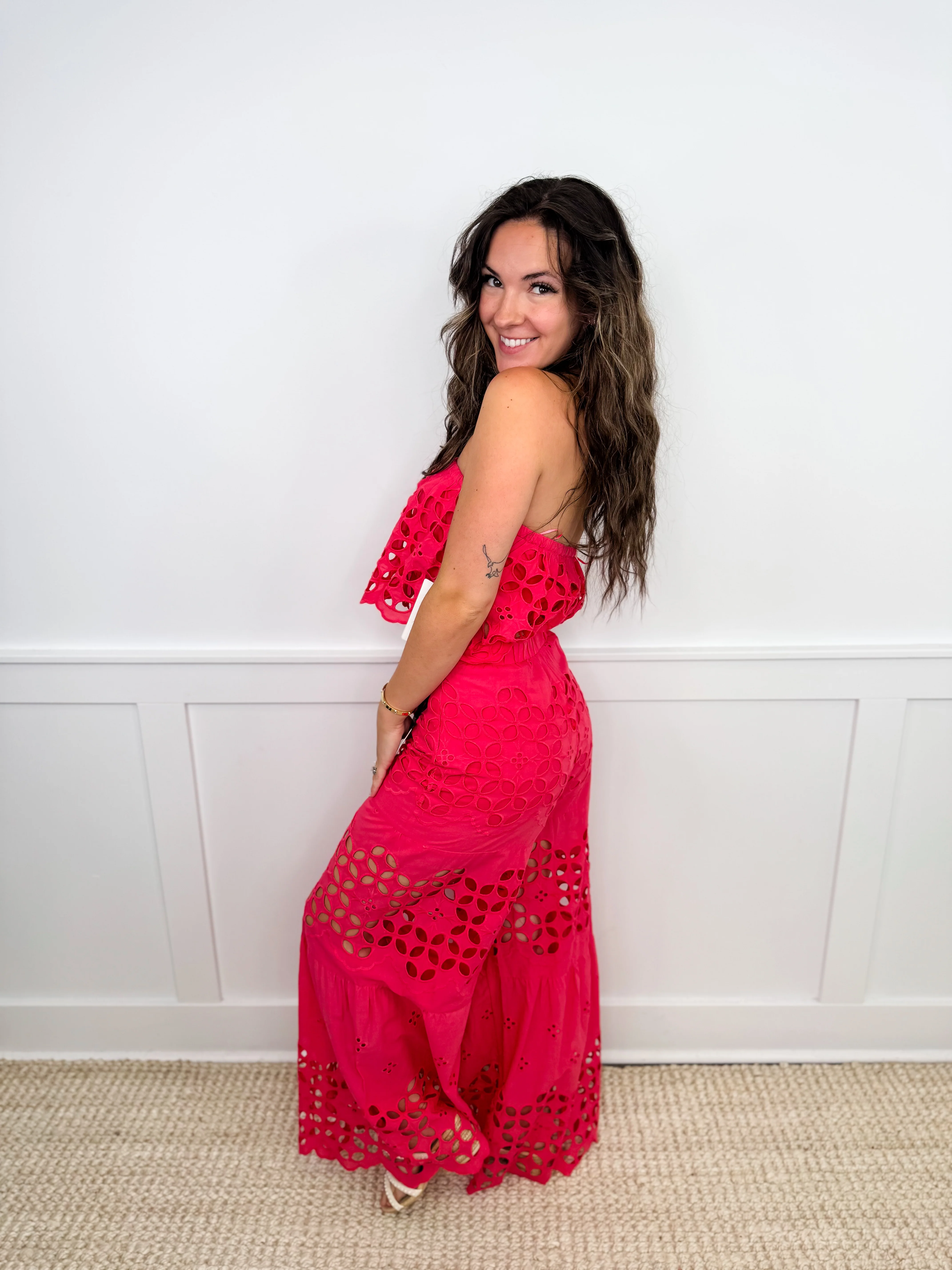 Taking a Chance Cotton High-Rise Wide Leg Avery Mae Set - 3 colors! - Image 3