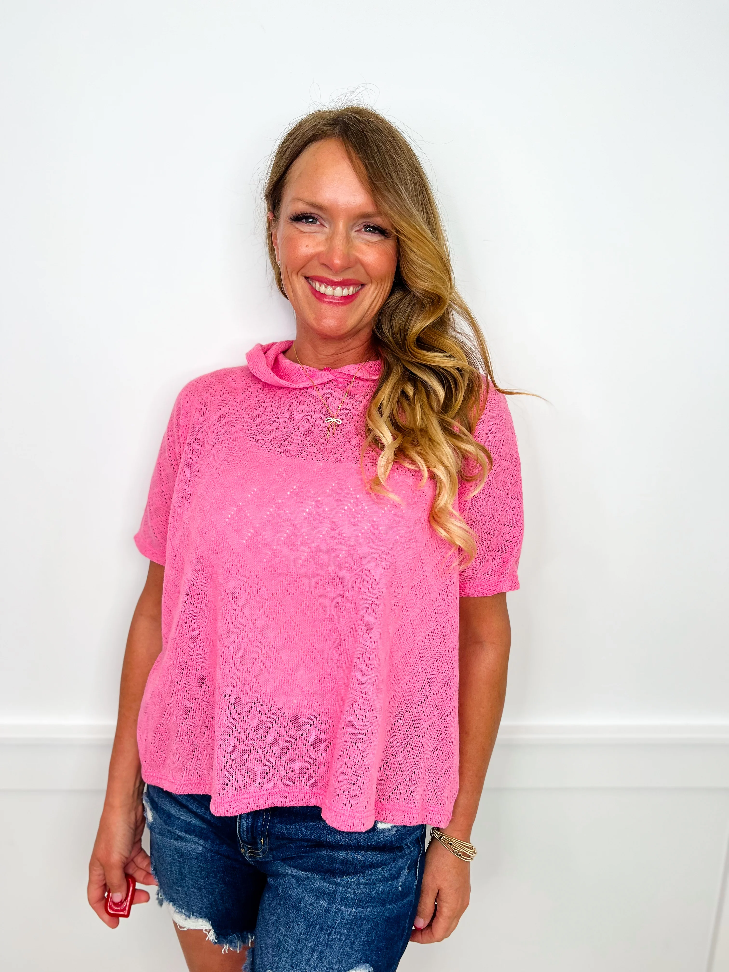 Taking the Leap Knit Short Sleeve Avery Mae Top - 2 colors! - Image 2