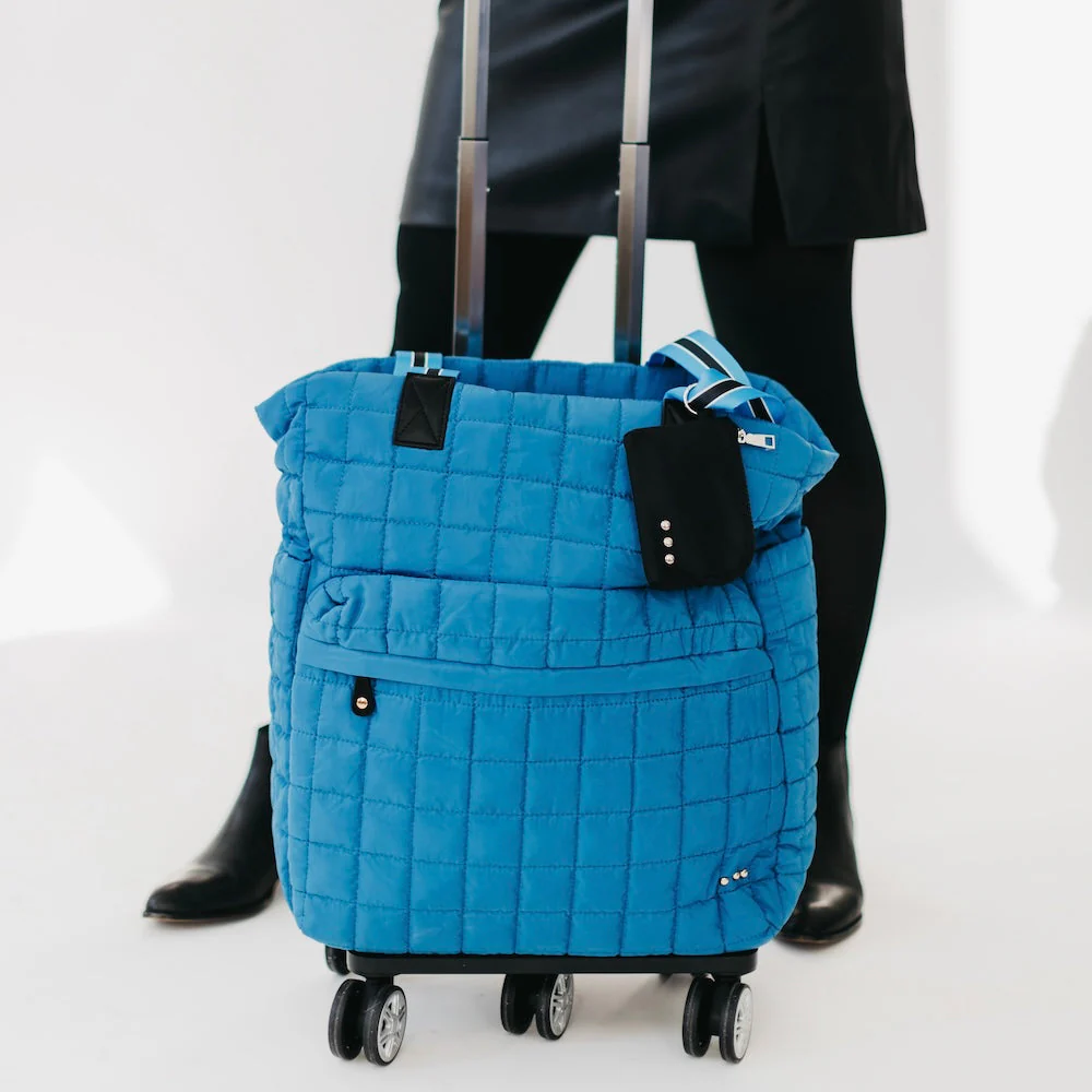 Tenley Quilted Tote Roller Bag - Image 11