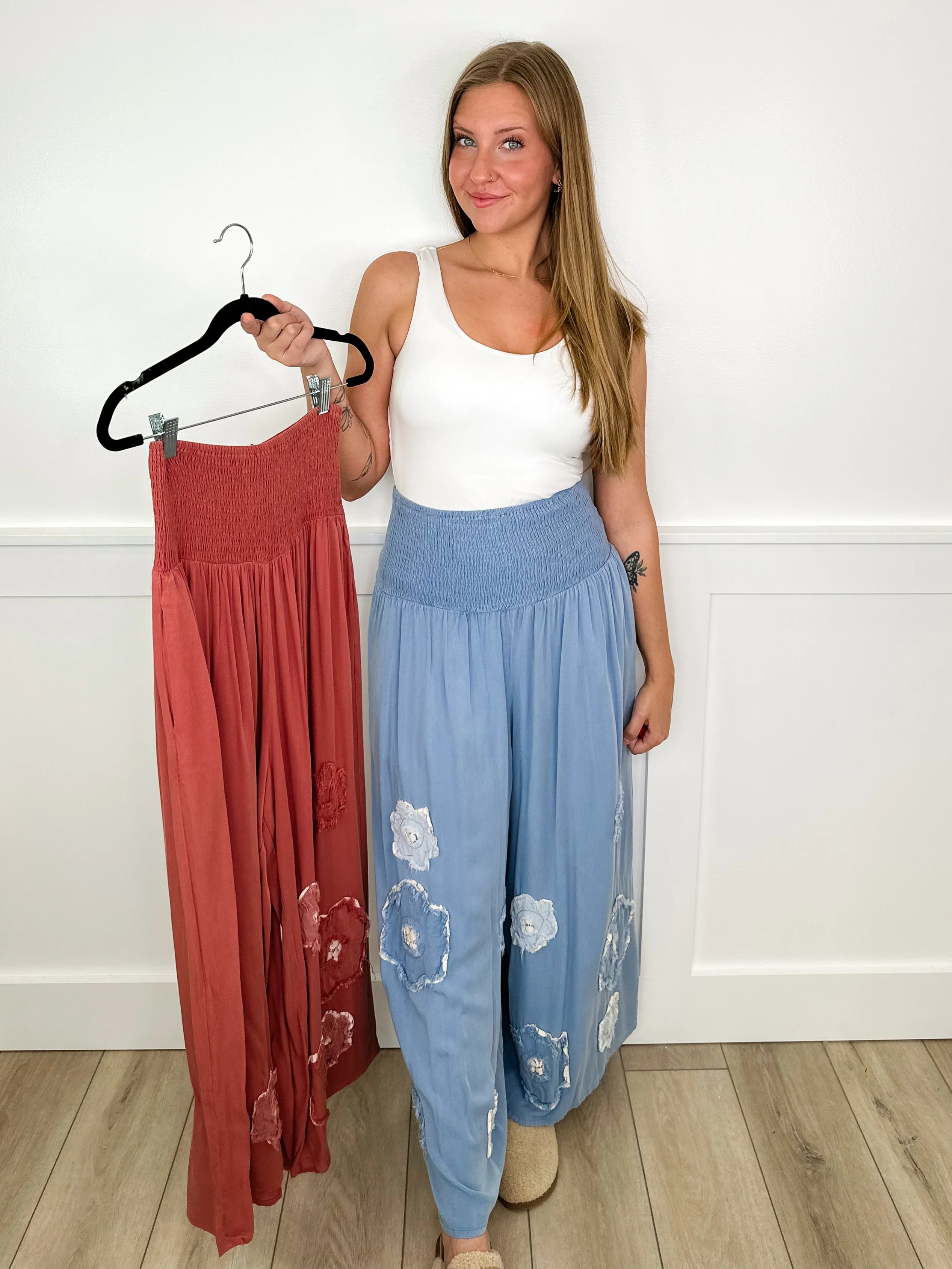 That's the Plan High-Rise Rayon Avery Mae Palazzo Pants - 2 colors!