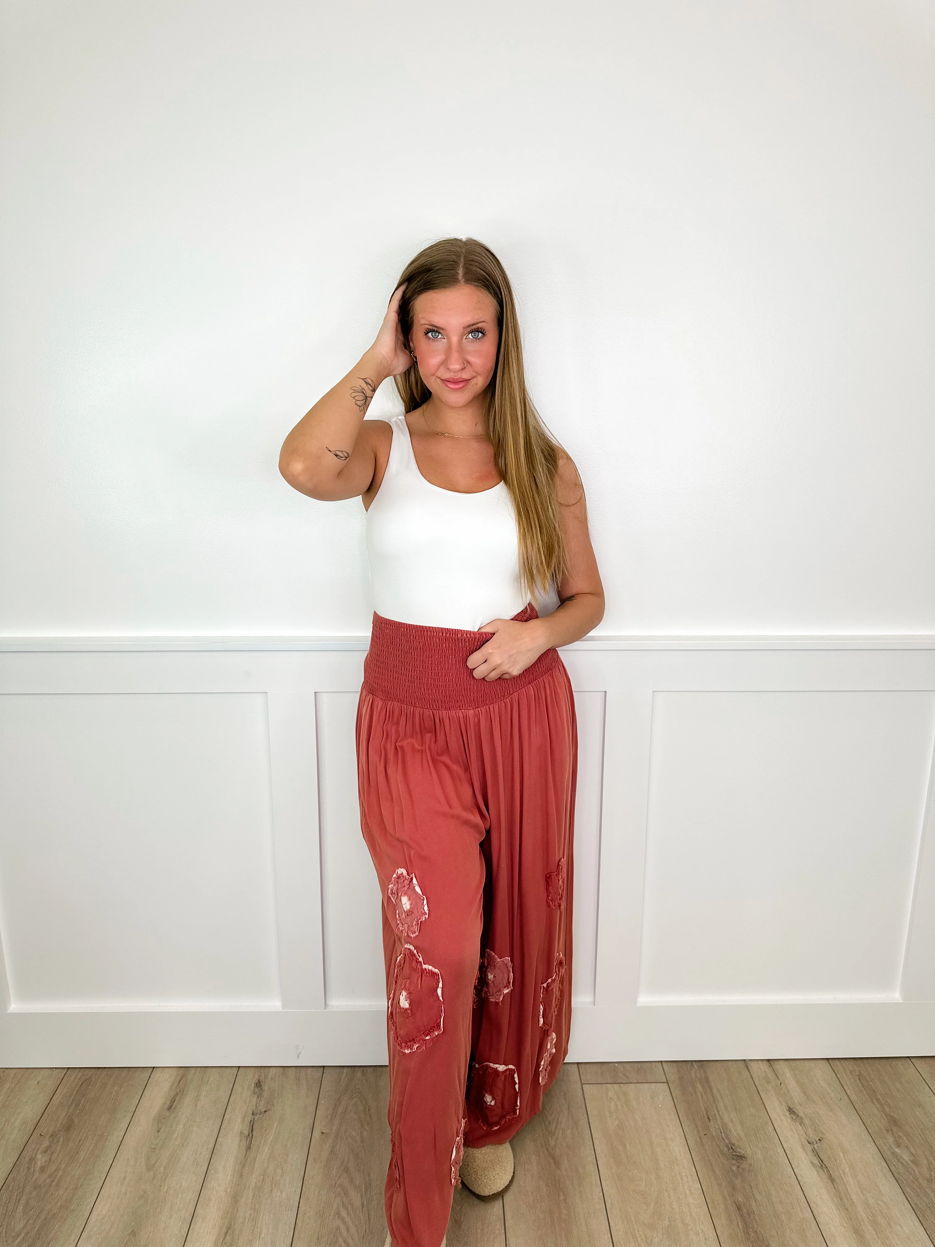 That's the Plan High-Rise Rayon Avery Mae Palazzo Pants - 2 colors! - Image 4