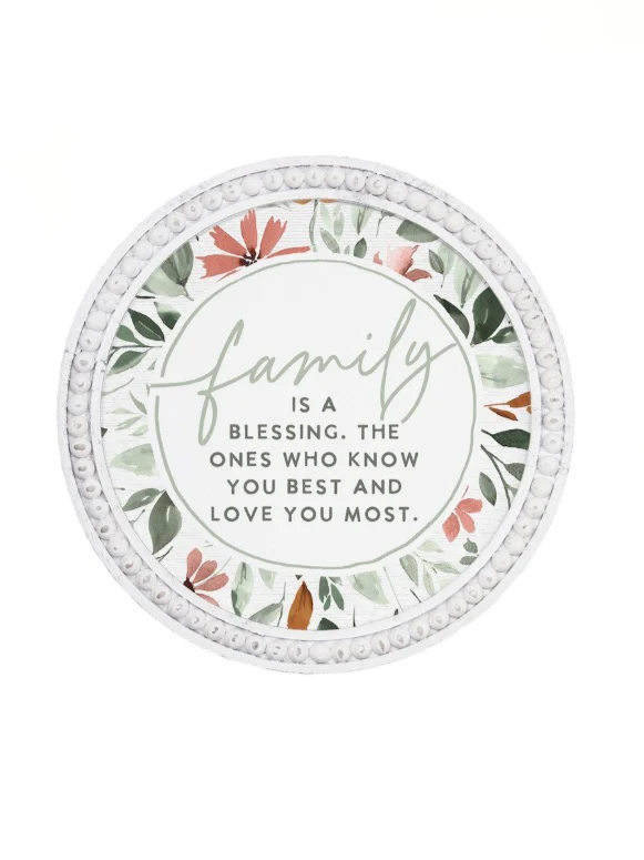 The Best Blessing Wood Sign
