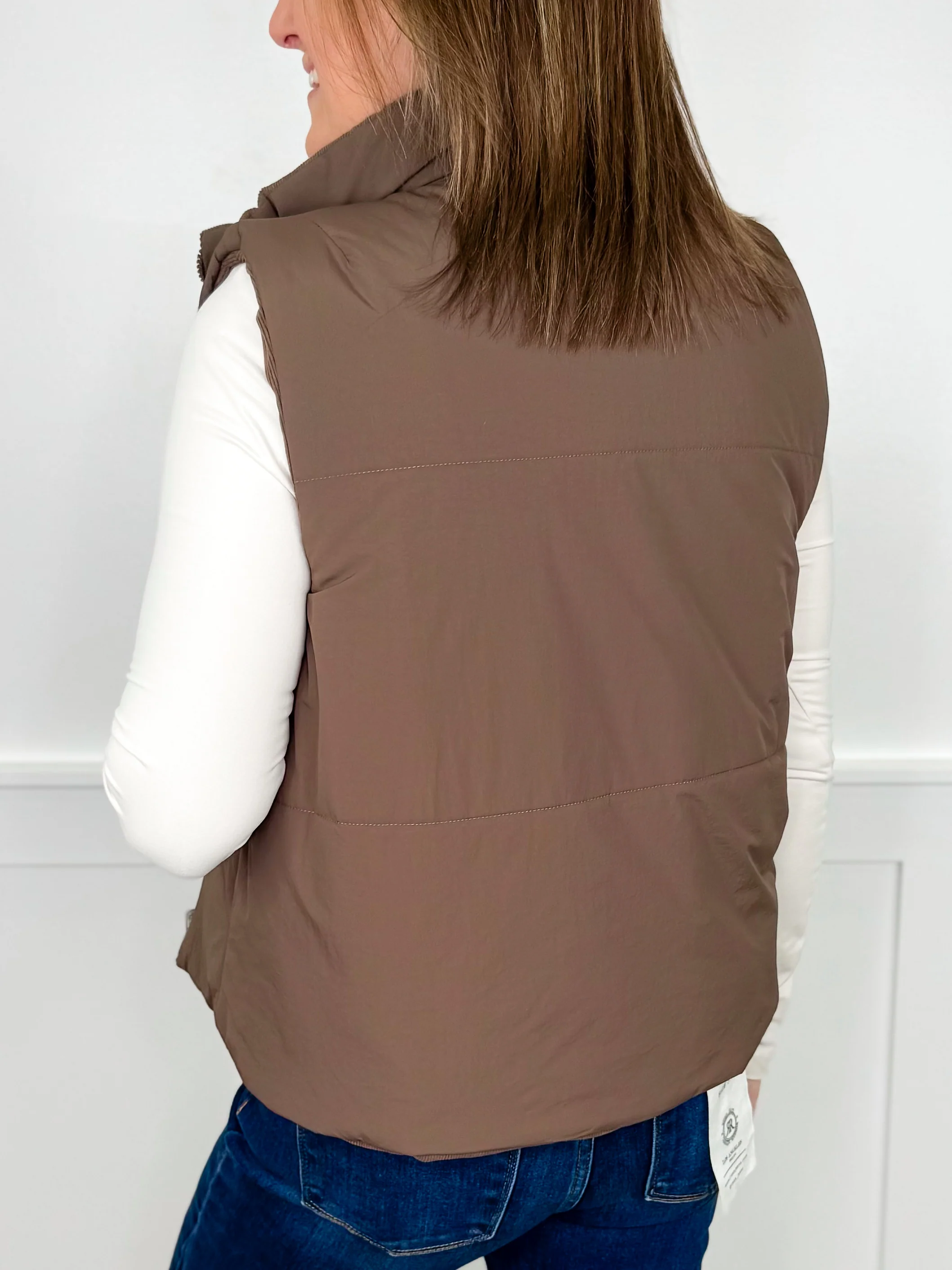 The Right Side Reversible Avery Mae Vest - 4 colors! - Image 2