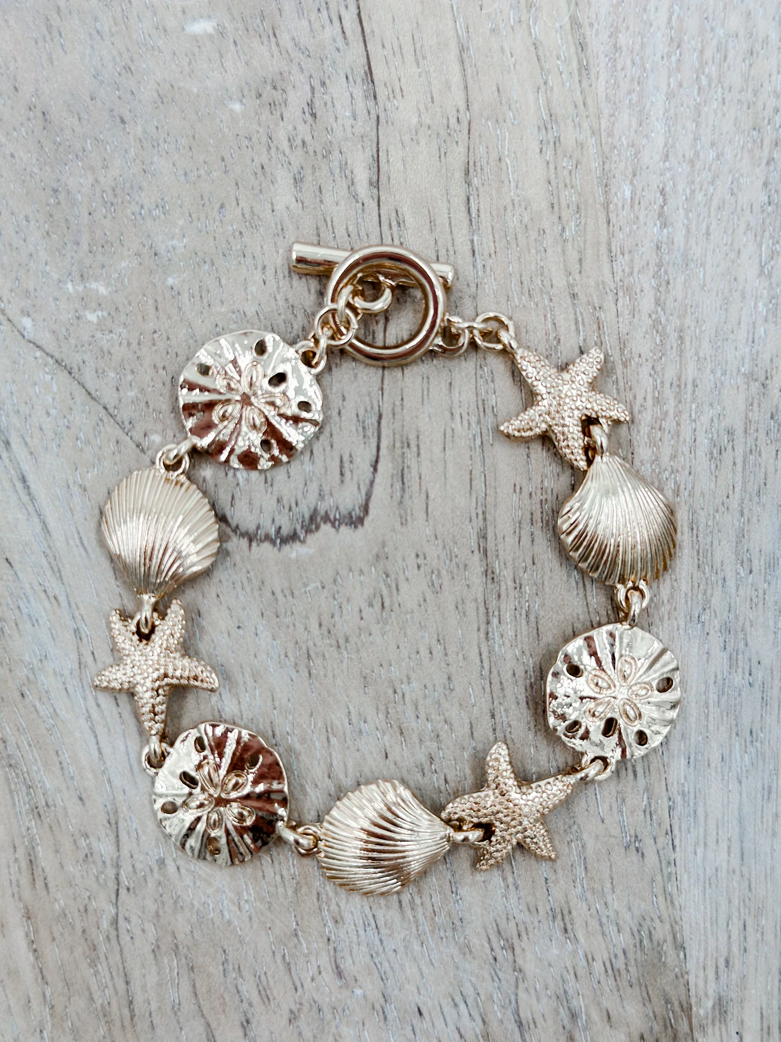 Tidal Treasures Gold Bracelet - 2 options! - Image 2