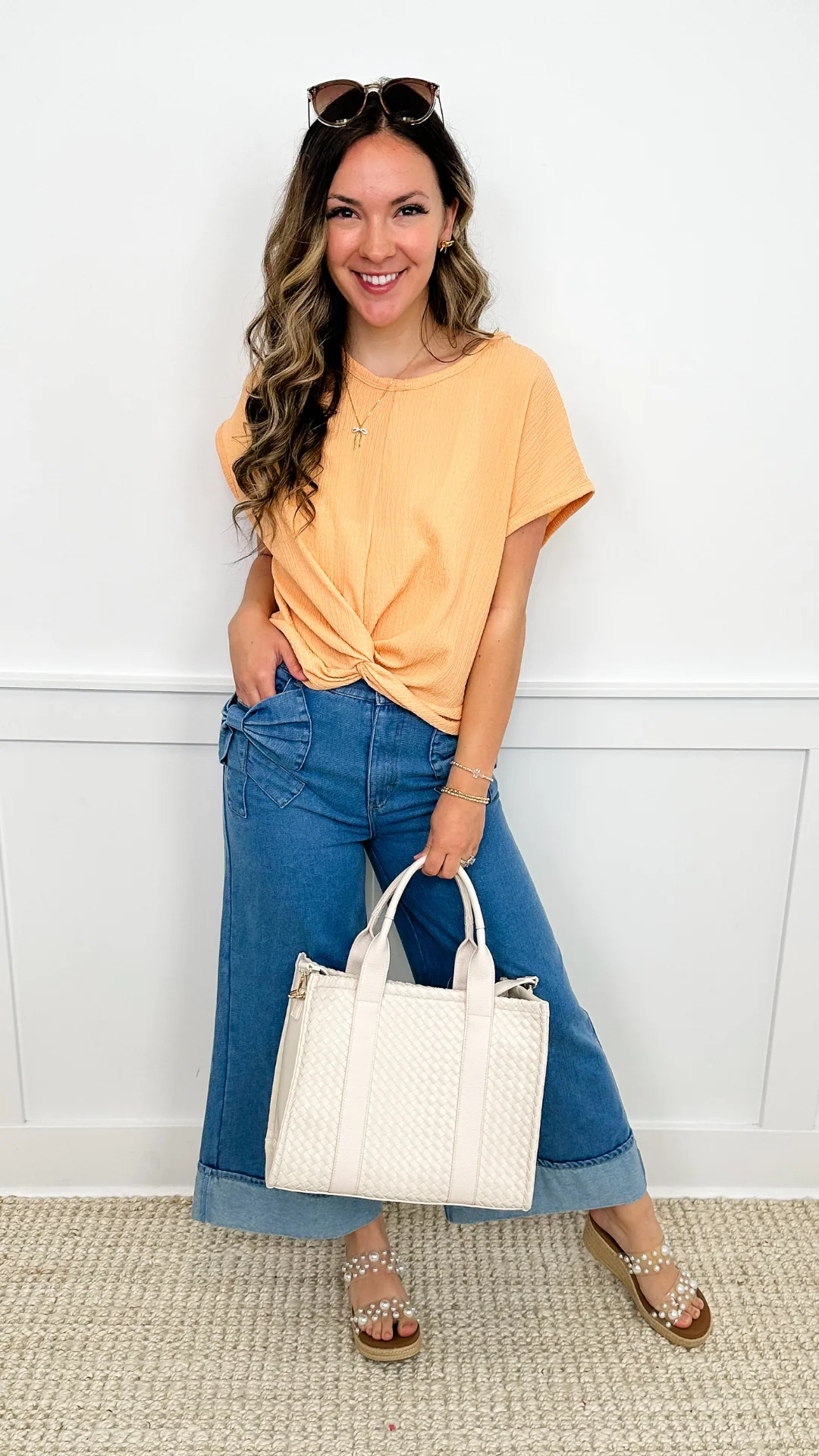 Time to Cut Loose Lightweight Short Sleeve Avery Mae Top - 3 colors! - Image 5