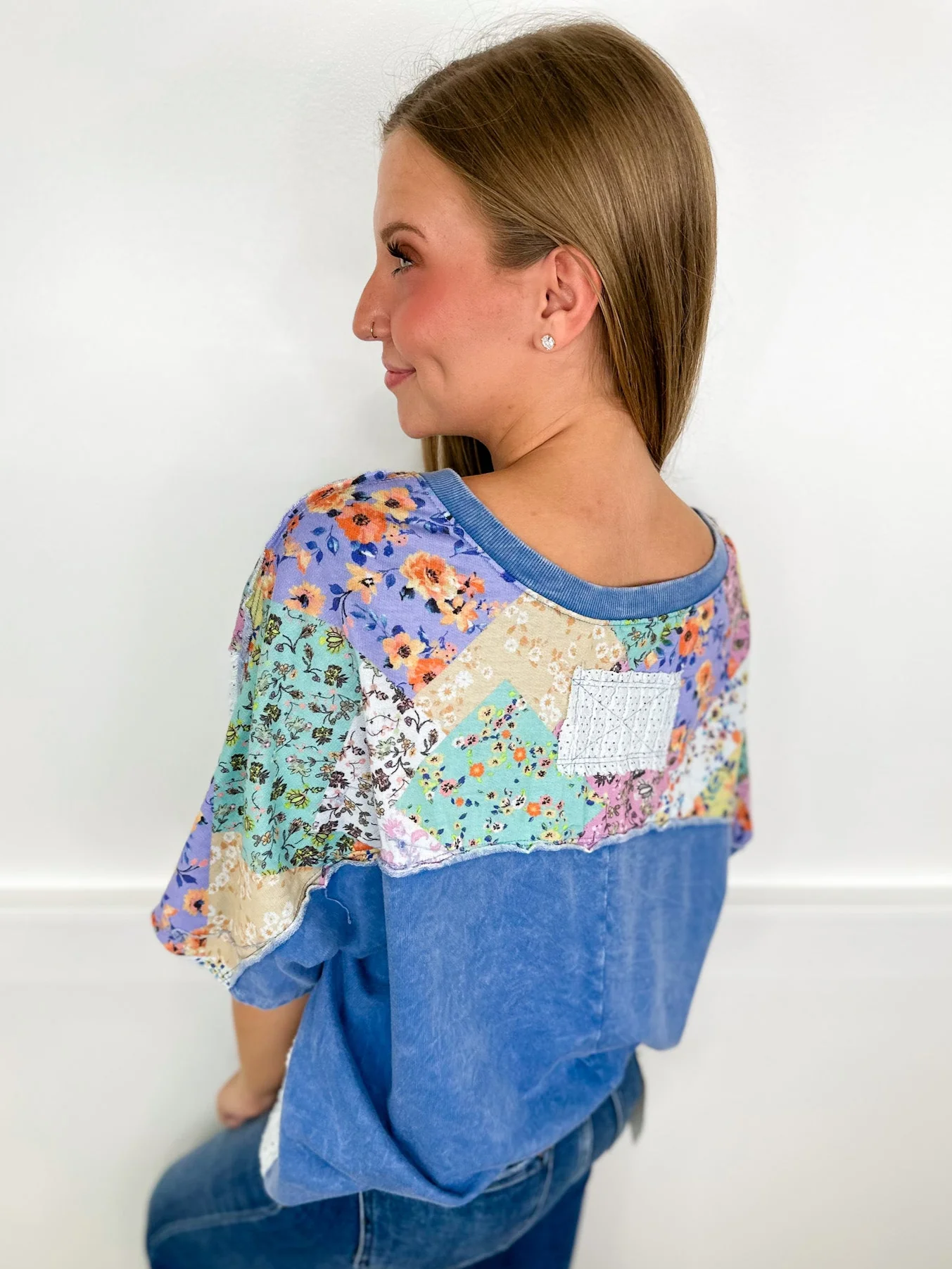 To the End of Time Cotton Short Sleeve Avery Mae Top - 2 colors! - Image 3