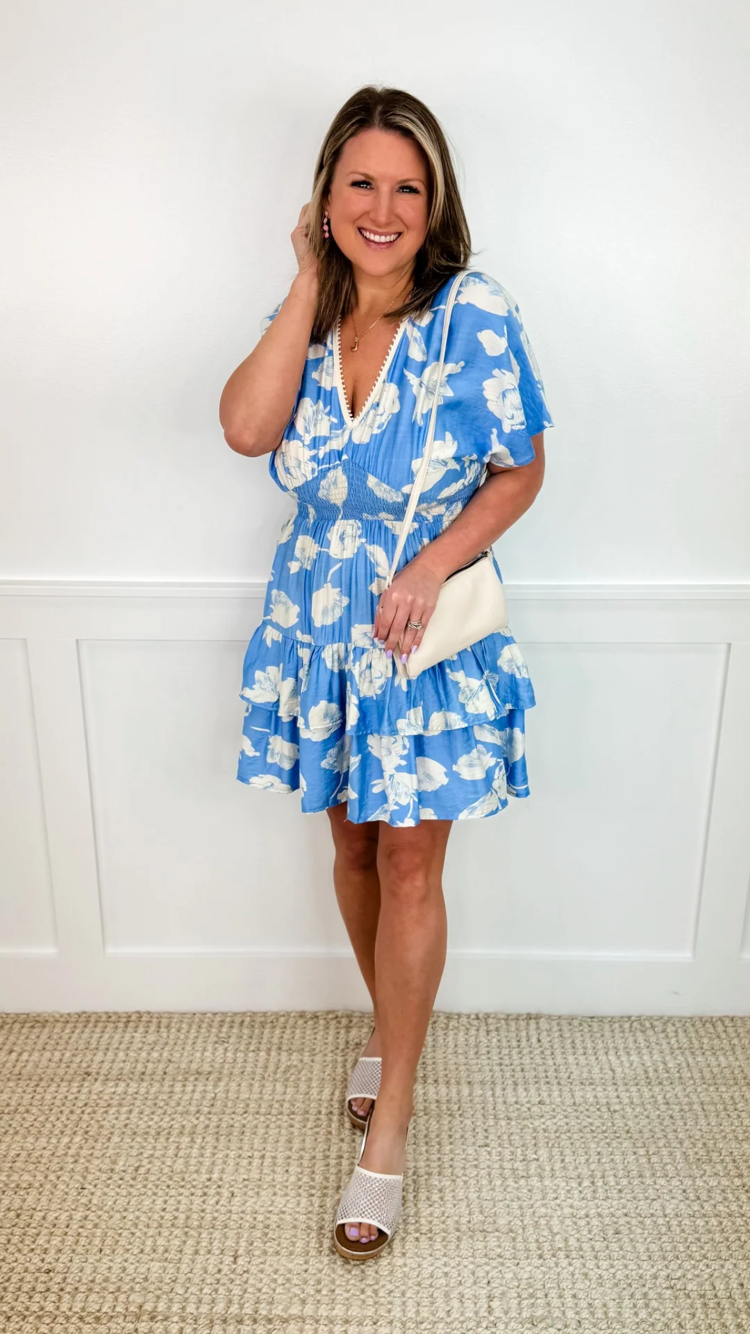 Totally Devoted Lightweight Blue Avery Mae Dress - Image 3