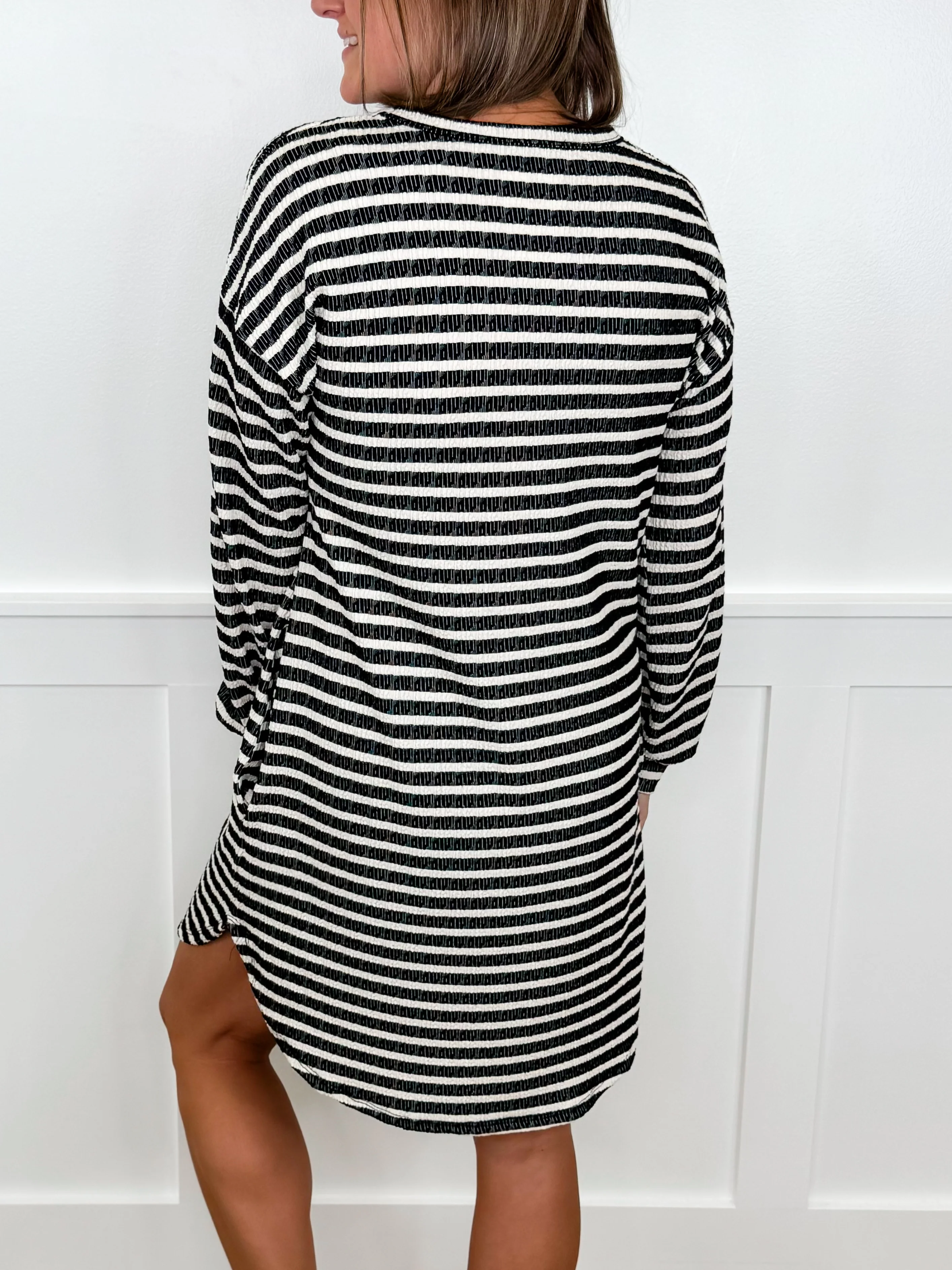 Treat You Better Ribbed Black Avery Mae Dress - Image 2