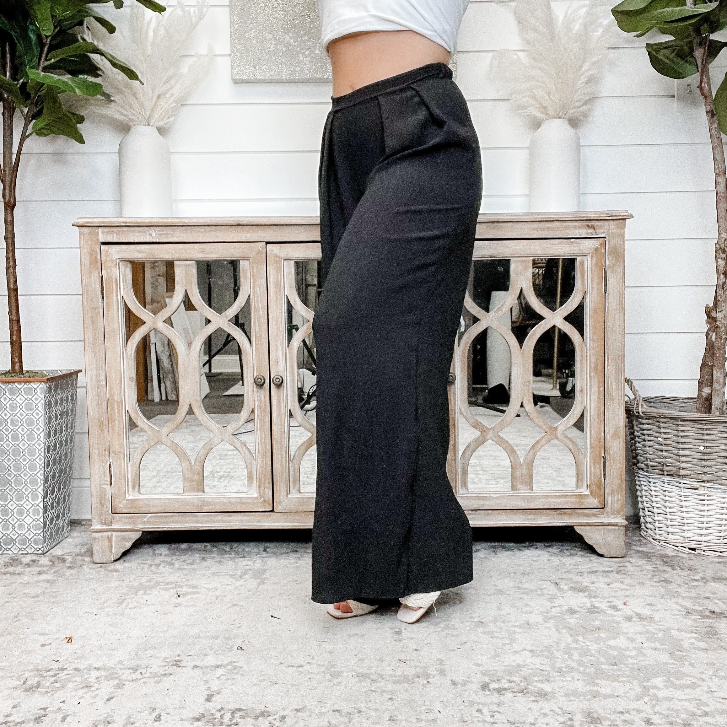 Turn That Way Wide Leg Bottoms - 8 colors! - Image 13