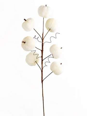 Velvet Pumpkin Stem - 2 colors! - Image 3