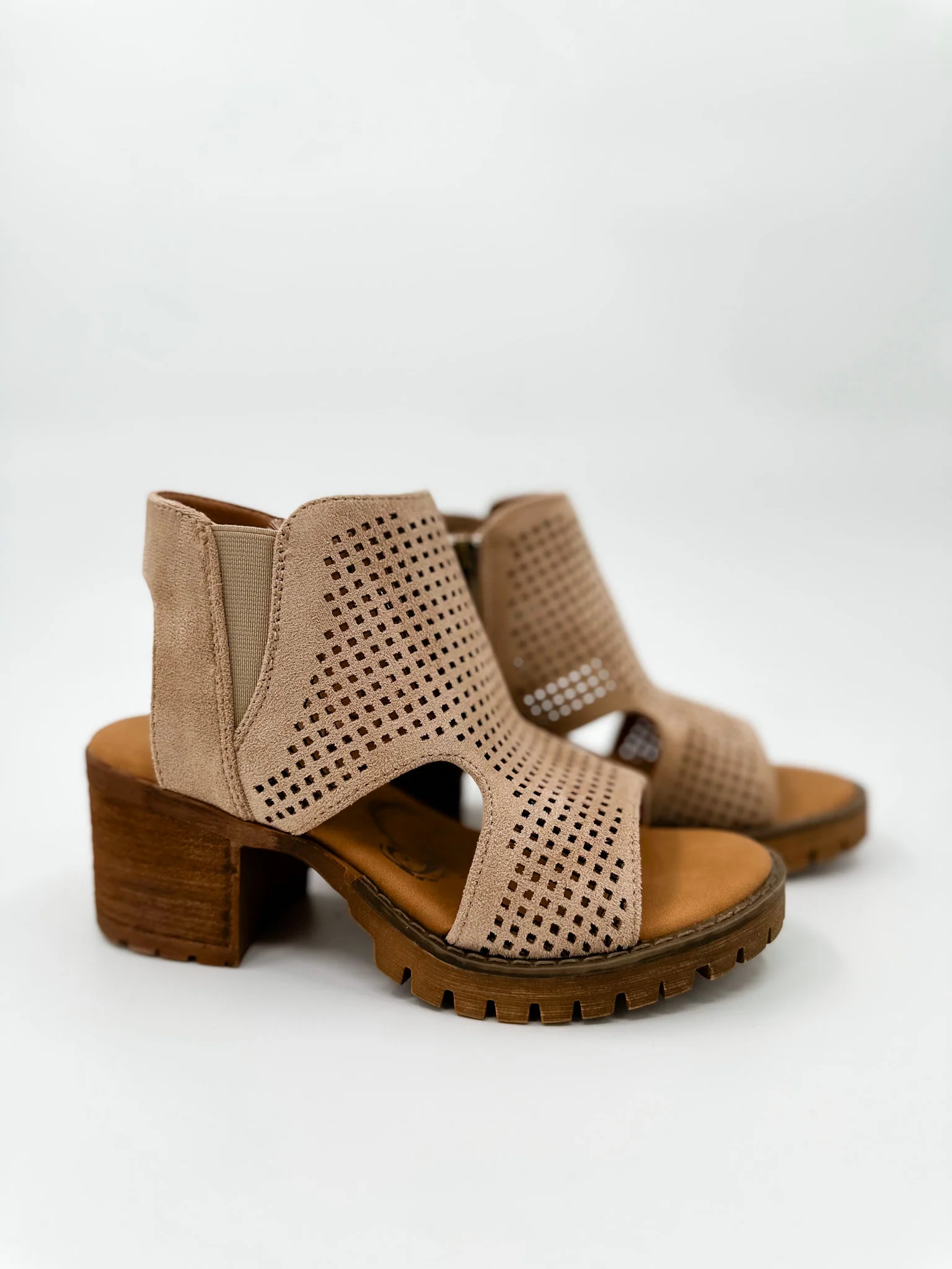 Very G Barely There Faux Suede Booties - 3 colors! - Image 3