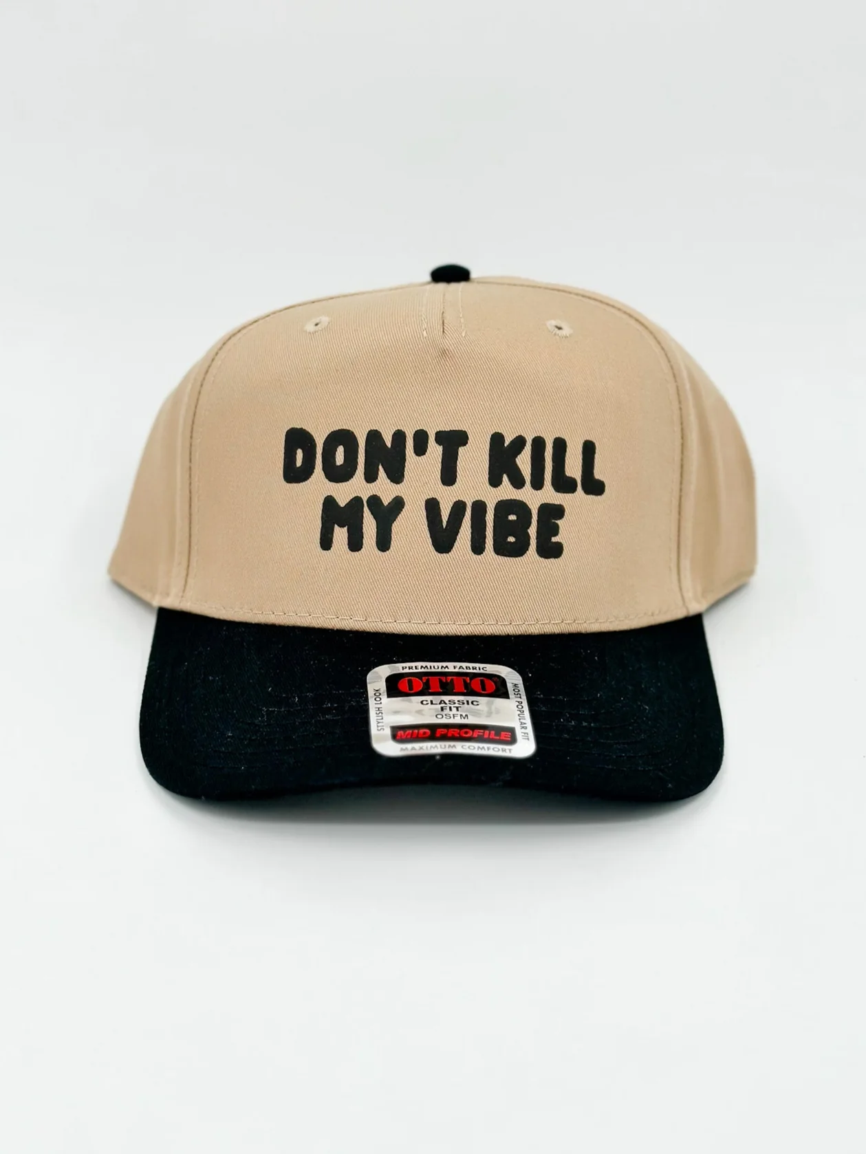 Vibe Killer Tan Trucker Hat