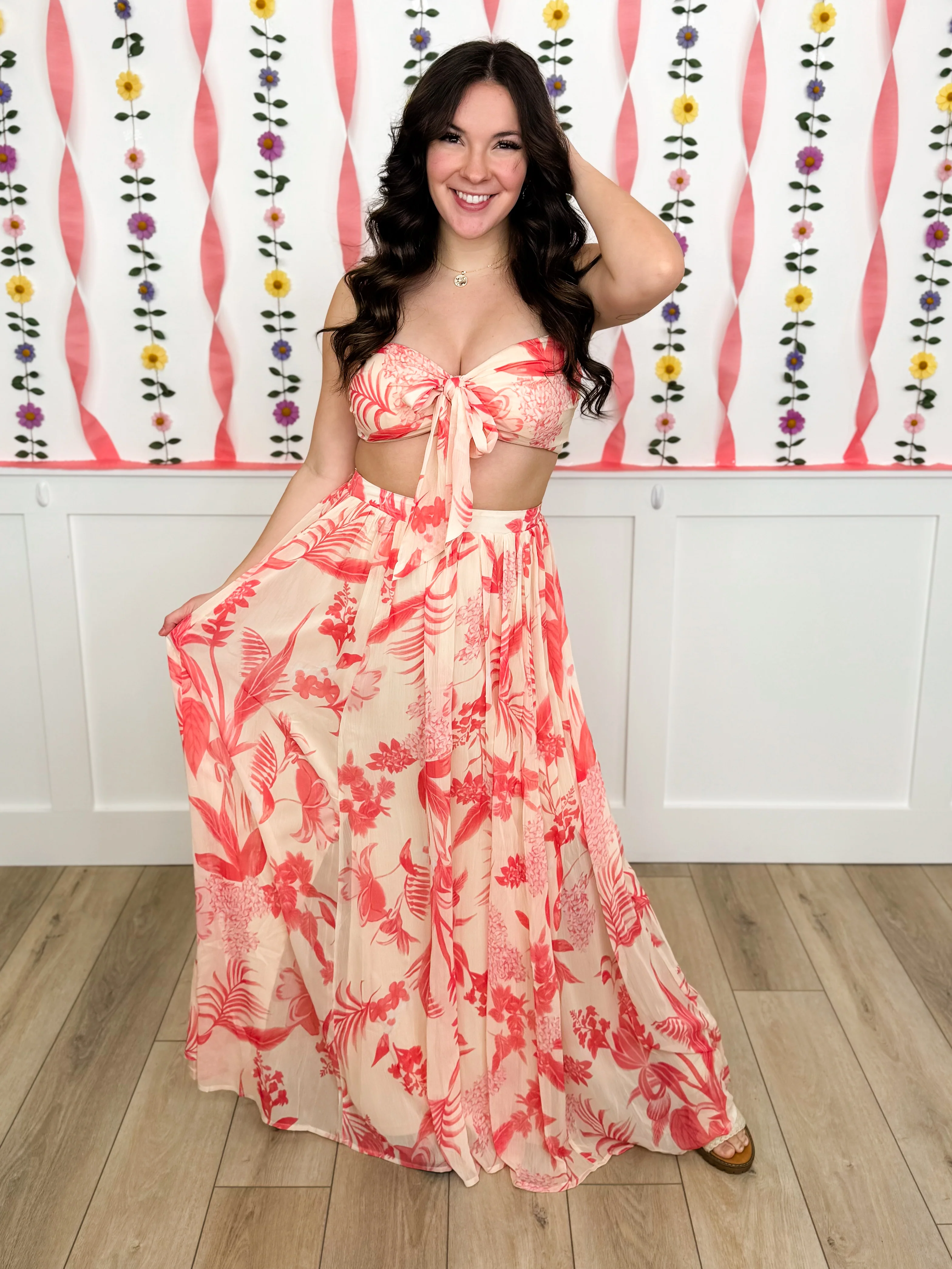Villa Vacay High-Rise Avery Mae Skirt Set - Image 2