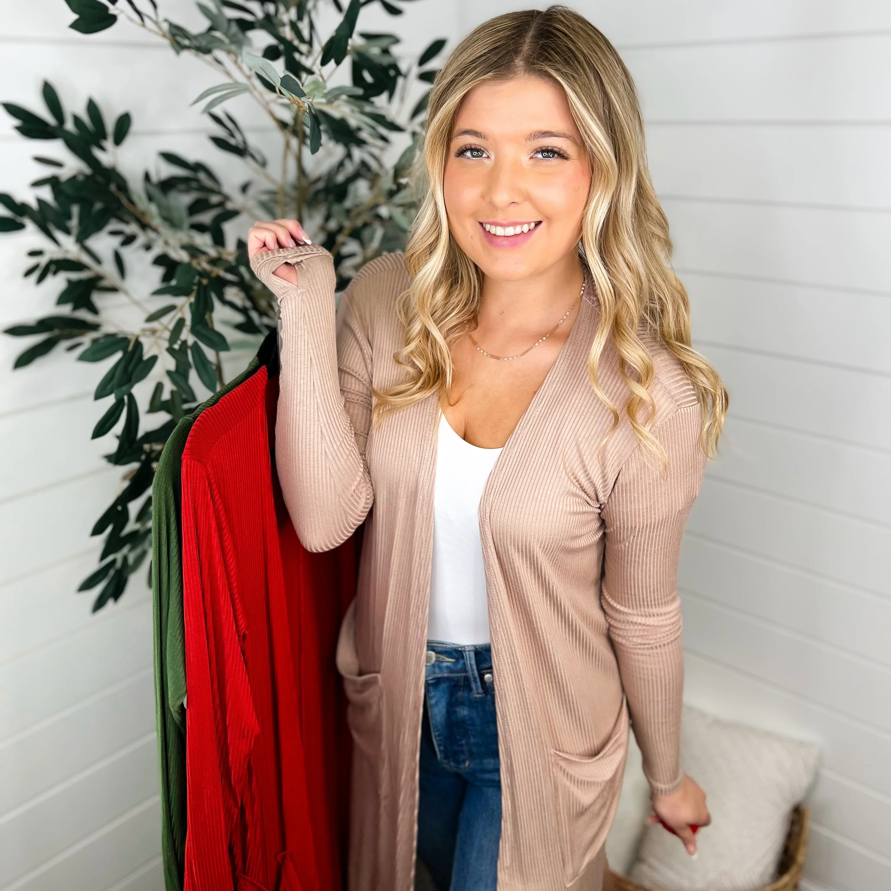 Wanna Dance Rayon Blend Long Sleeve Avery Mae Cardigan - 4 colors!