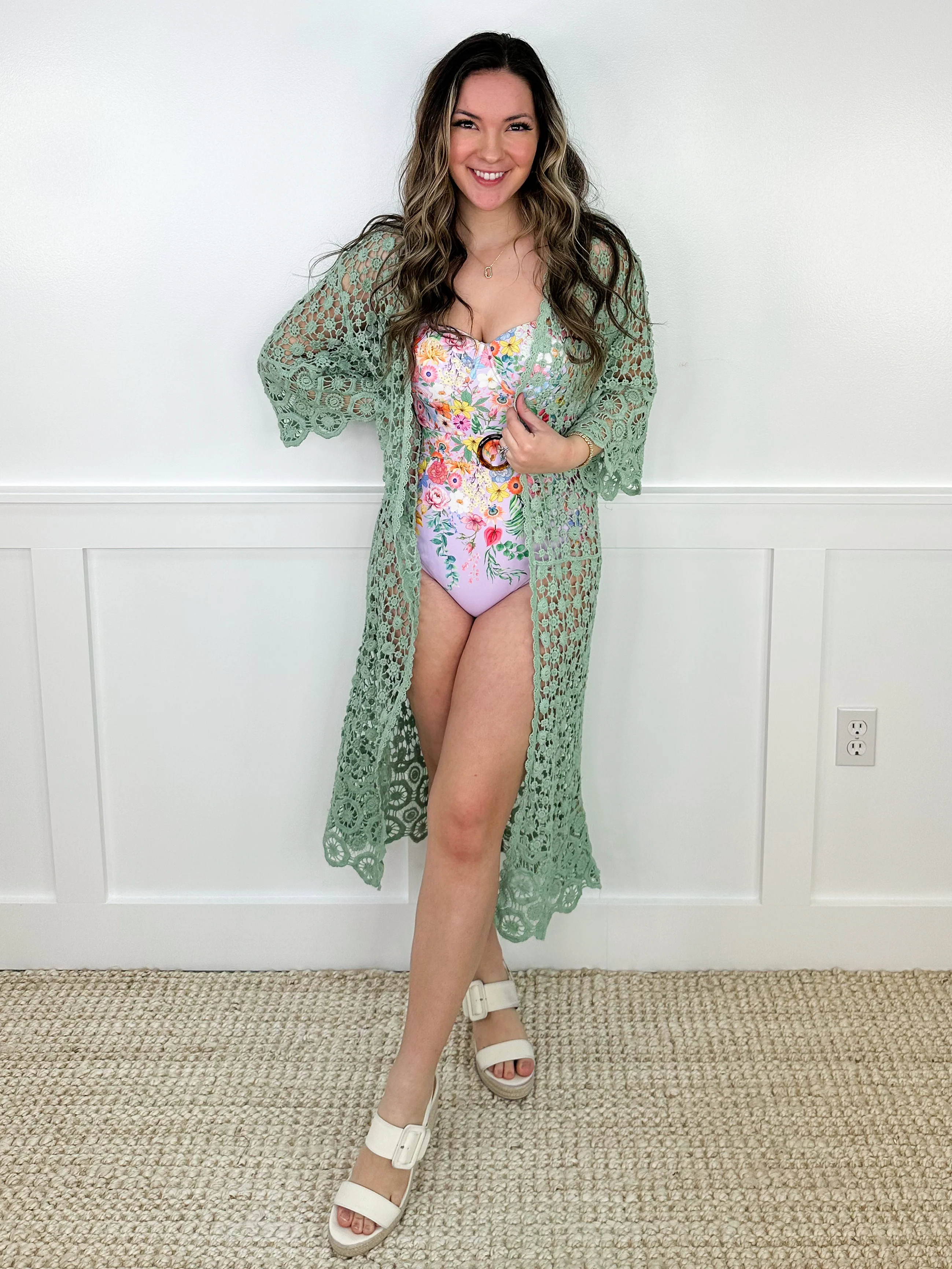 Watch This One Lilac One Piece Swimsuit *FINAL SALE* - Image 3