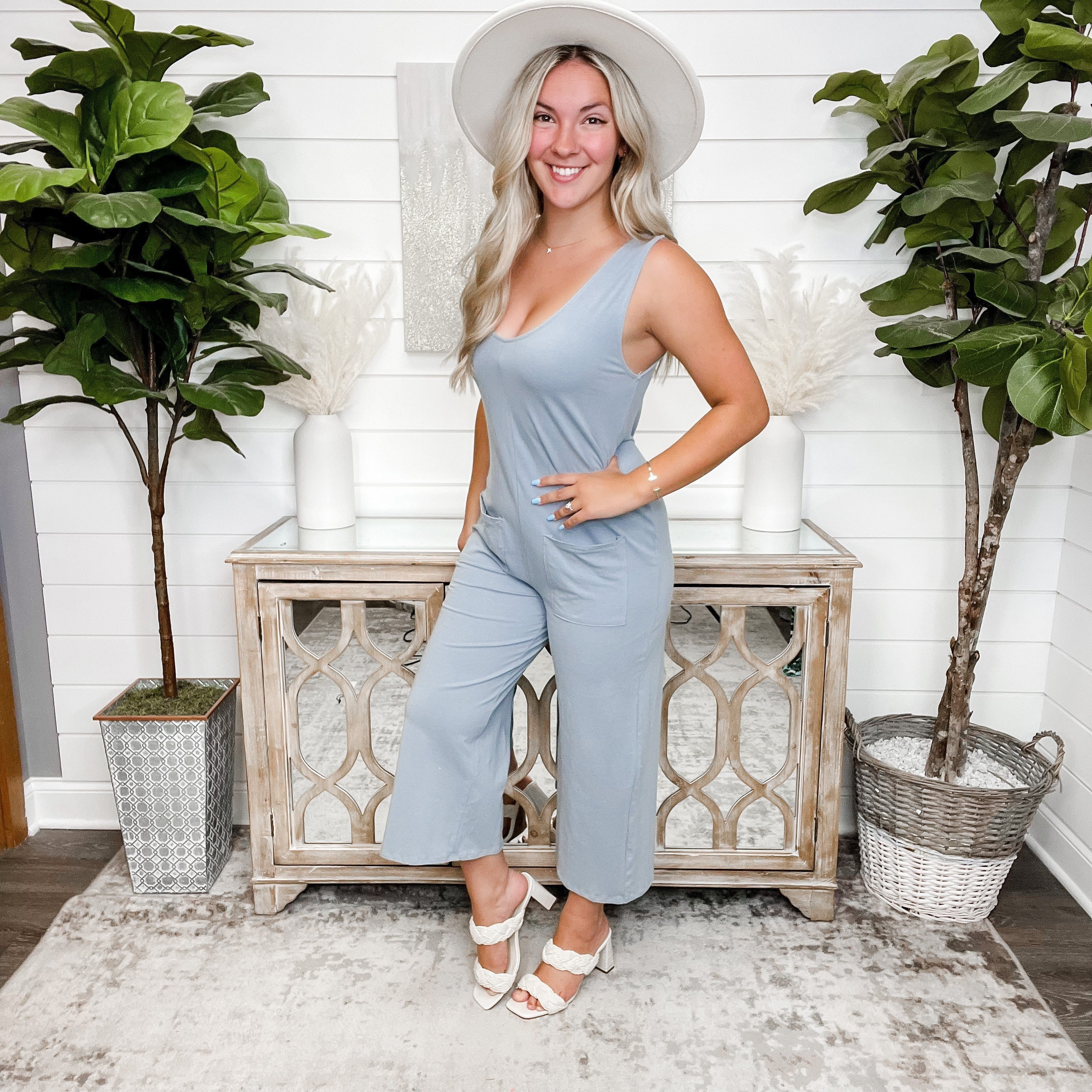Watching Me Jumpsuit - 2 colors! - Image 2