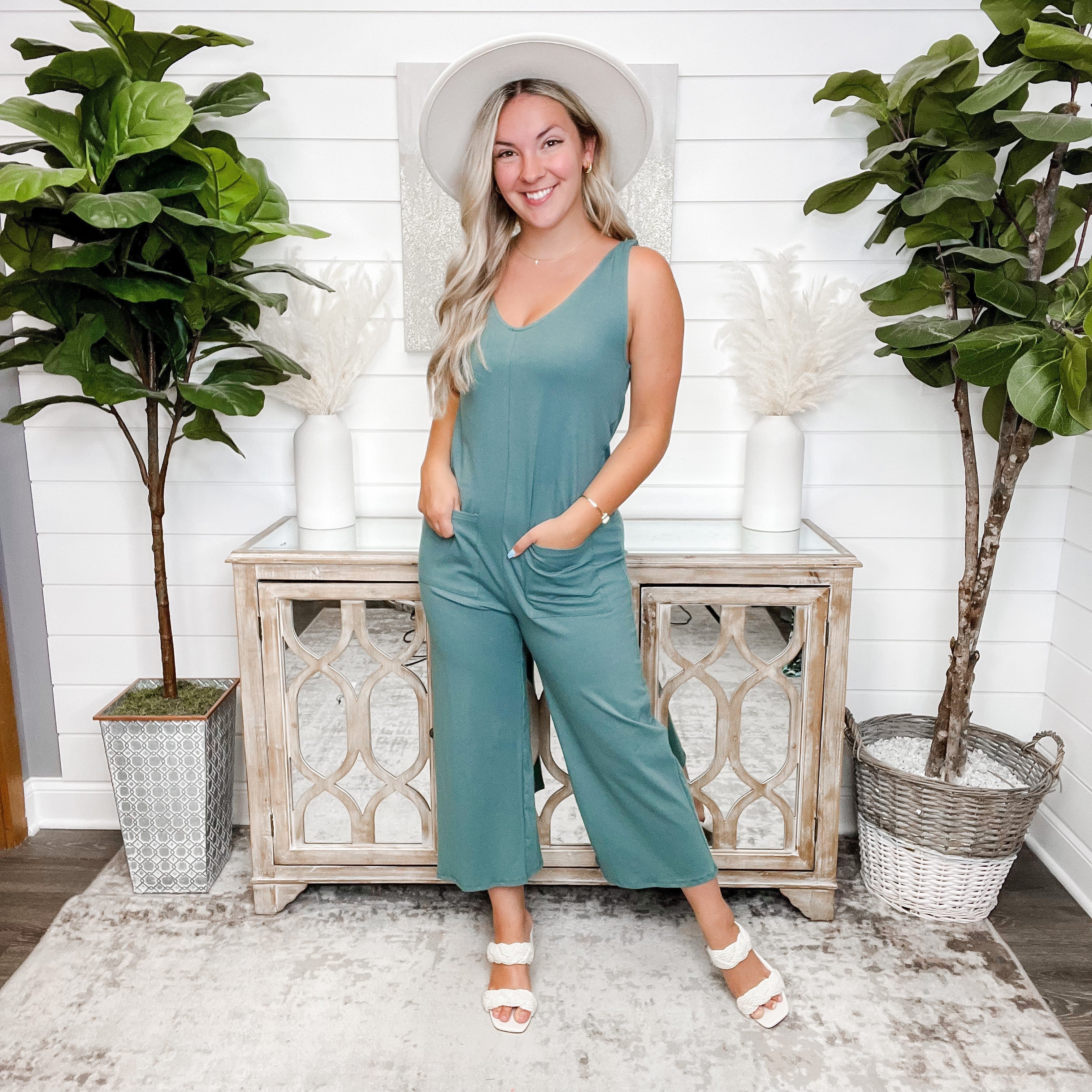 Watching Me Jumpsuit - 2 colors! - Image 3