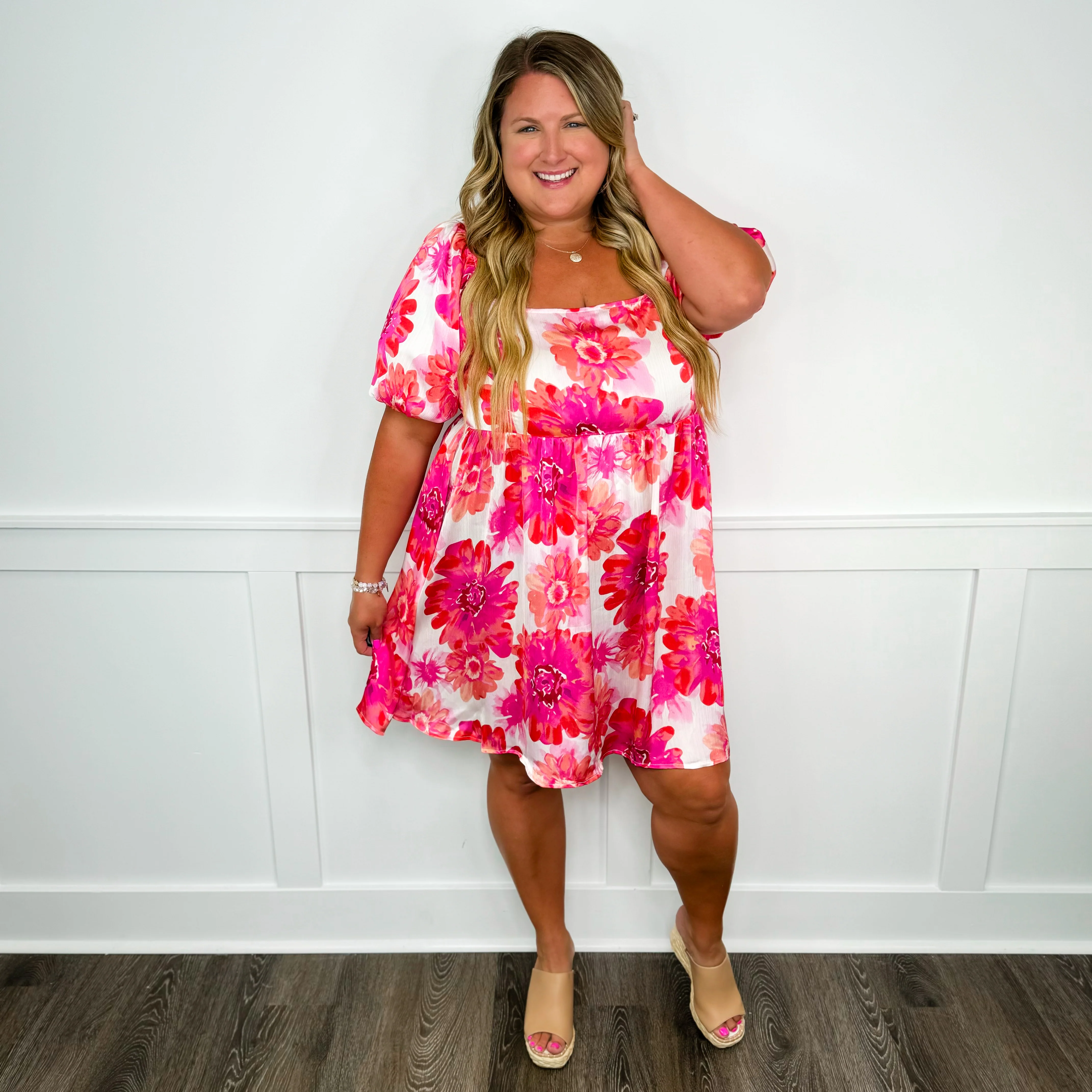 What Makes You Beautiful Lightweight White Avery Mae Dress - Image 3